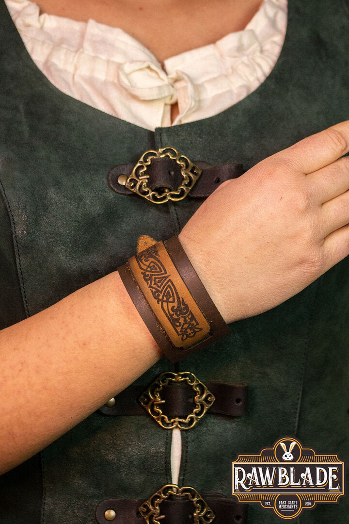 Imagen única de: Pulsera De Cuero Luthien