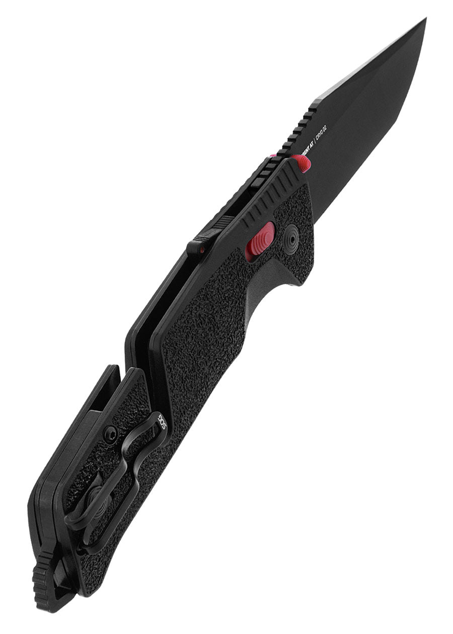 Imagen única de: Navaja Trident At - Negra Y Roja - Tanto, Sog