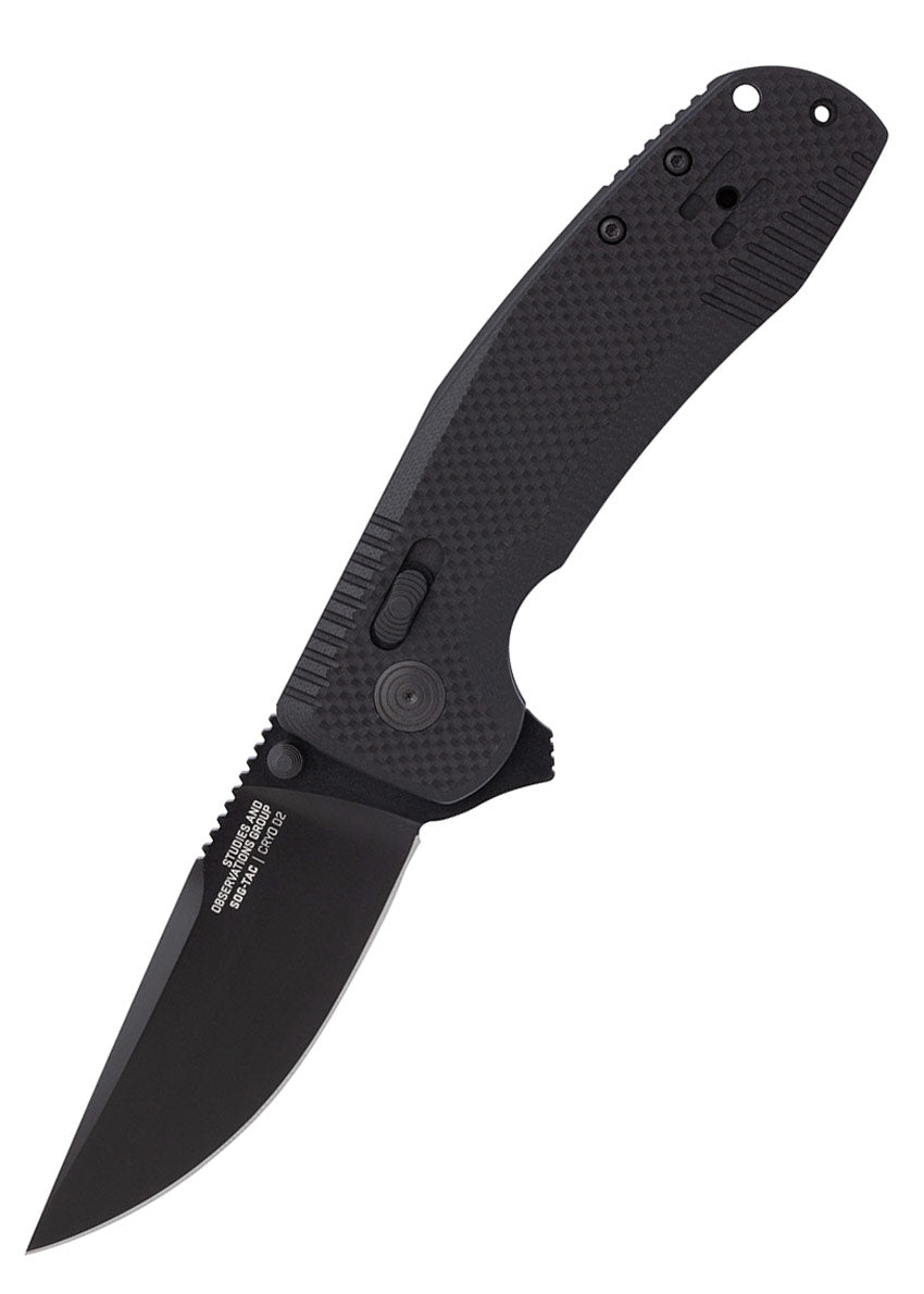 Imagen única de: Navaja De Bolsillo Sog-tac Xr Blackout