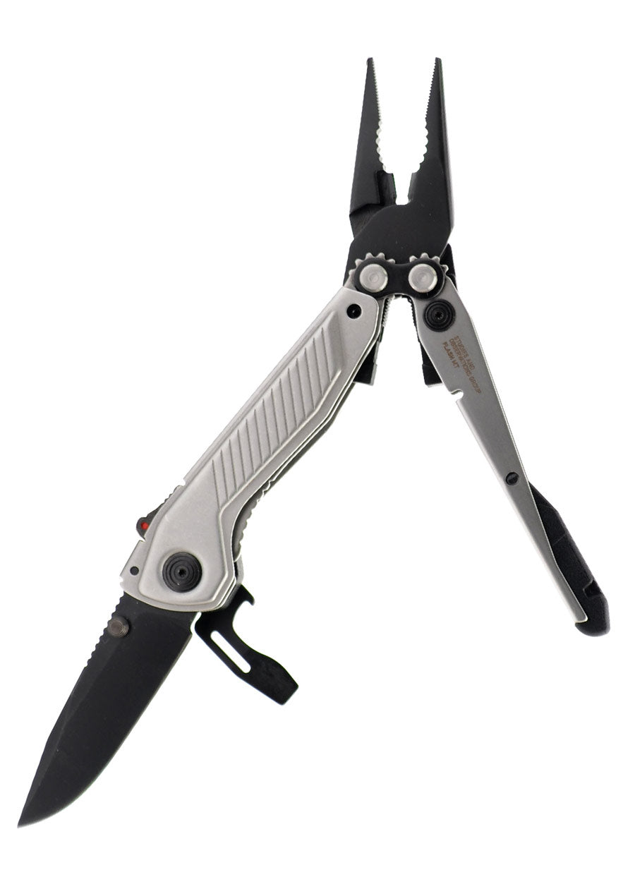 Imagen única de: Multiherramienta Flash Mt - Plata Y Negro, Sog