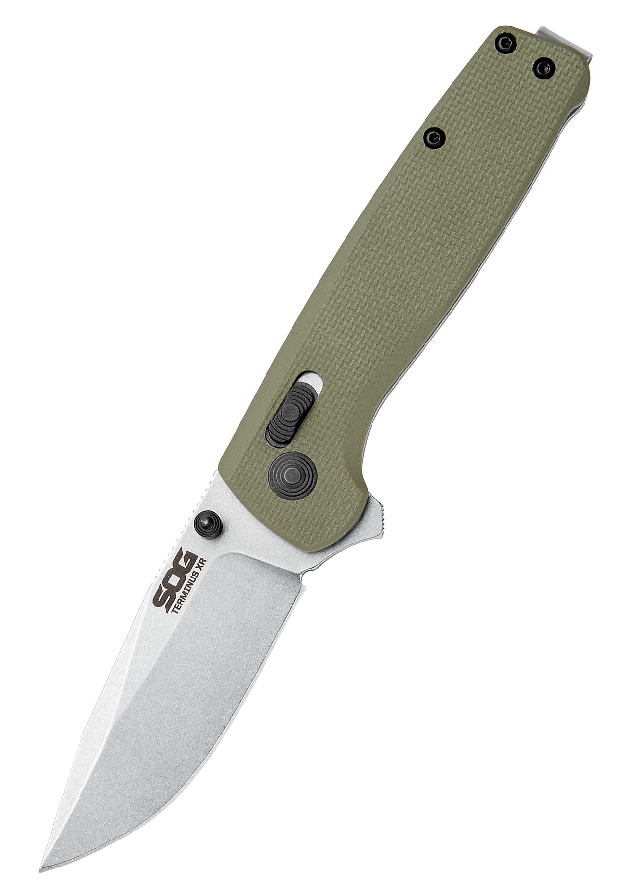 Imagen única de: Navaja Terminus Xr, Oliva, Sog