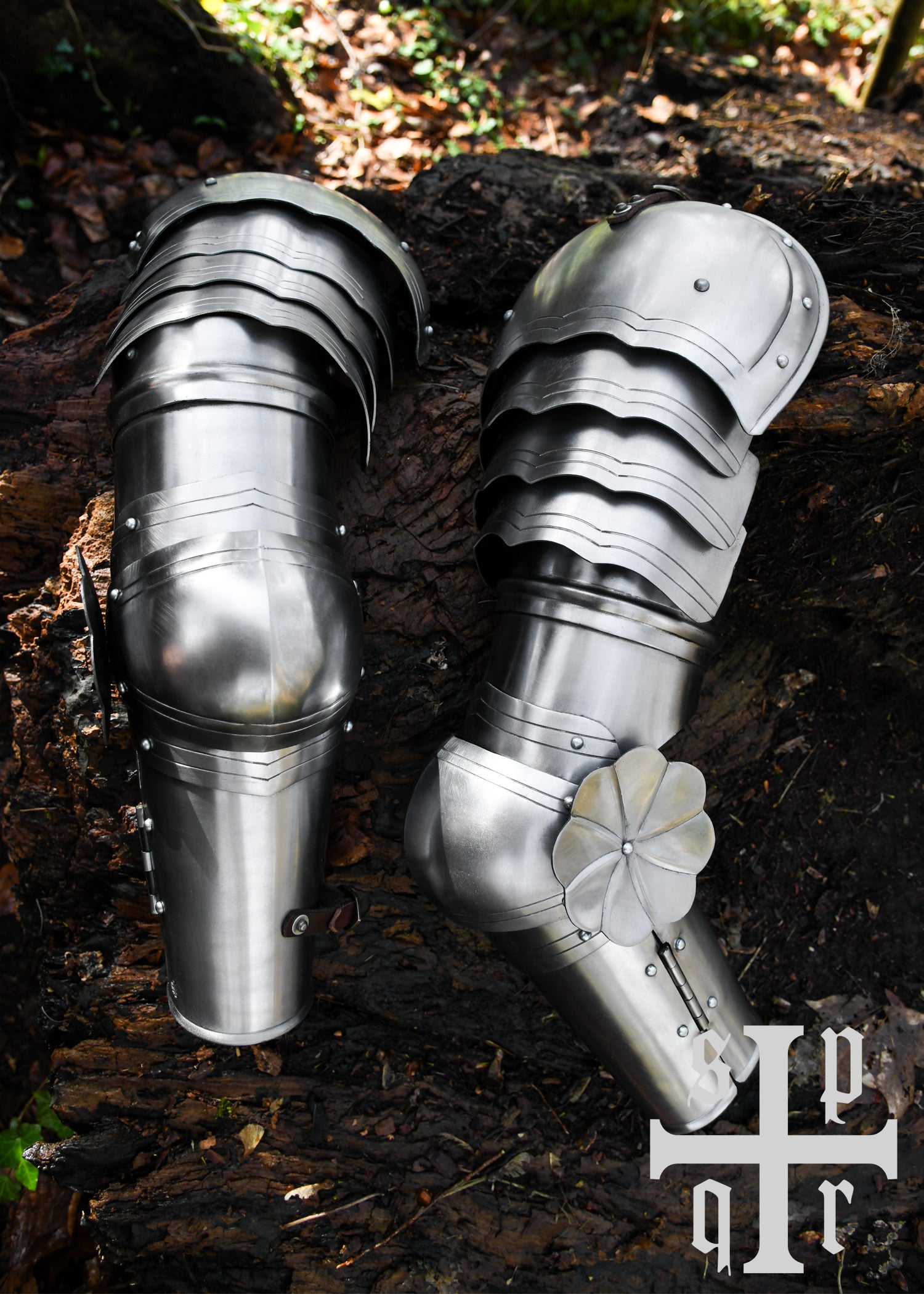 Armadura Gótica, Siglo Xvi, Acero De 1,6 Mm, Pareja 2