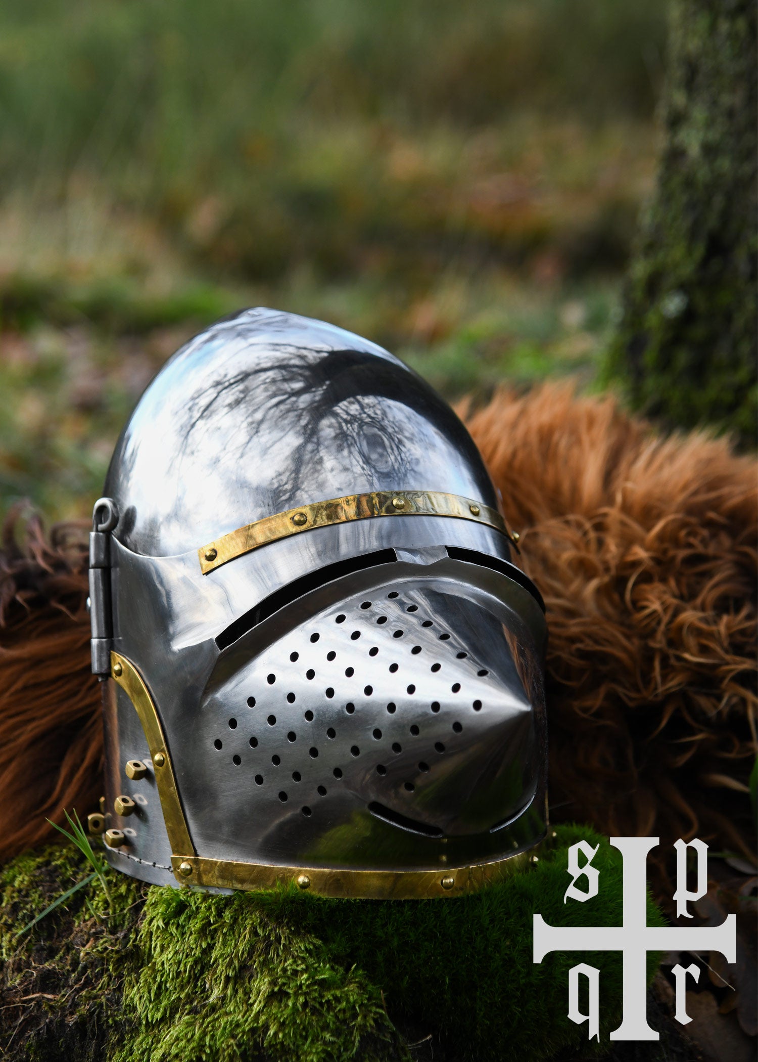 Imagen única de: Hundsgugel, Casco Medieval, Aprox. 1370, Acero De 1,6 Mm