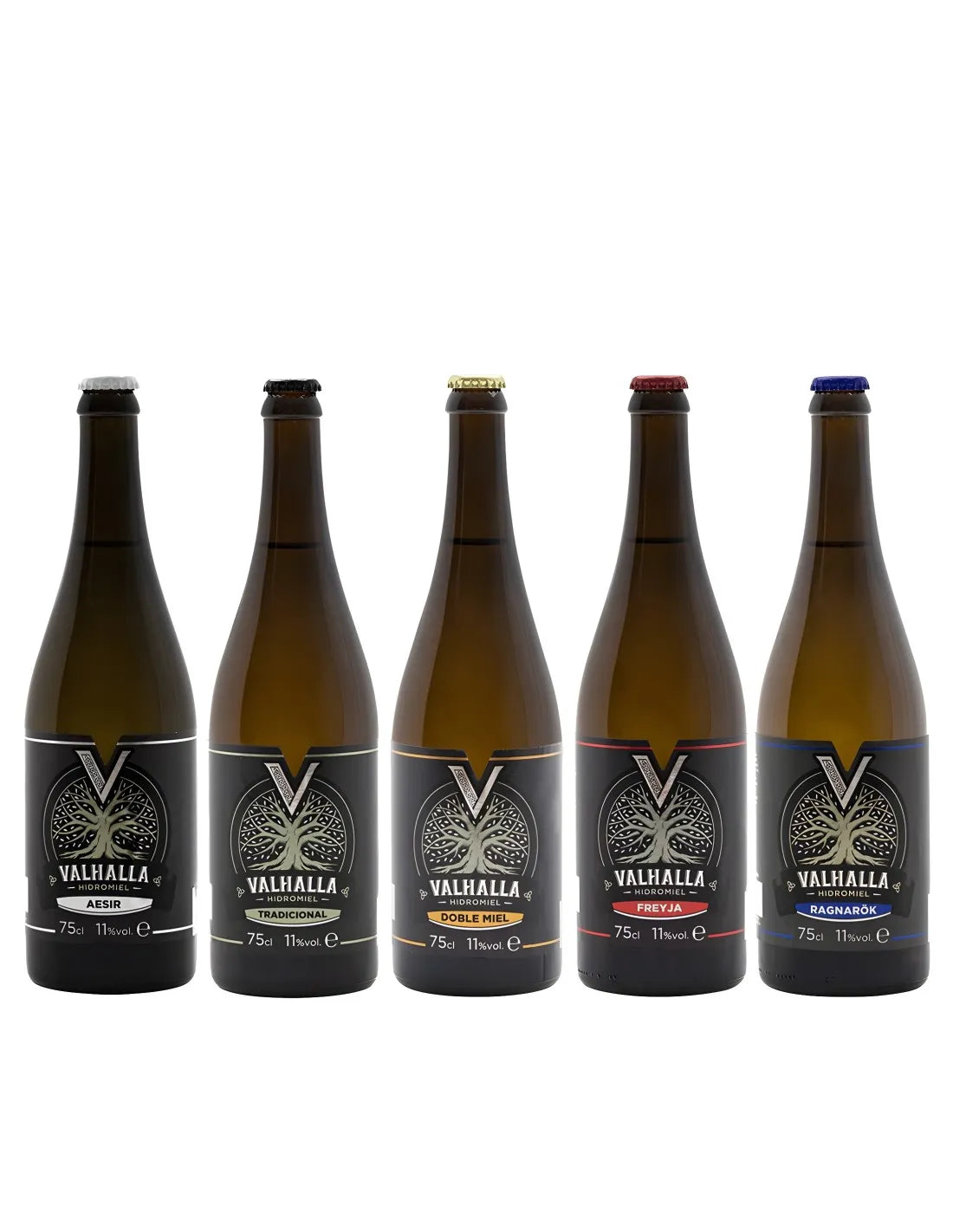 Imagen única de: Surtido de 5 Botellas de Néctar de los Dioses Valhalla
