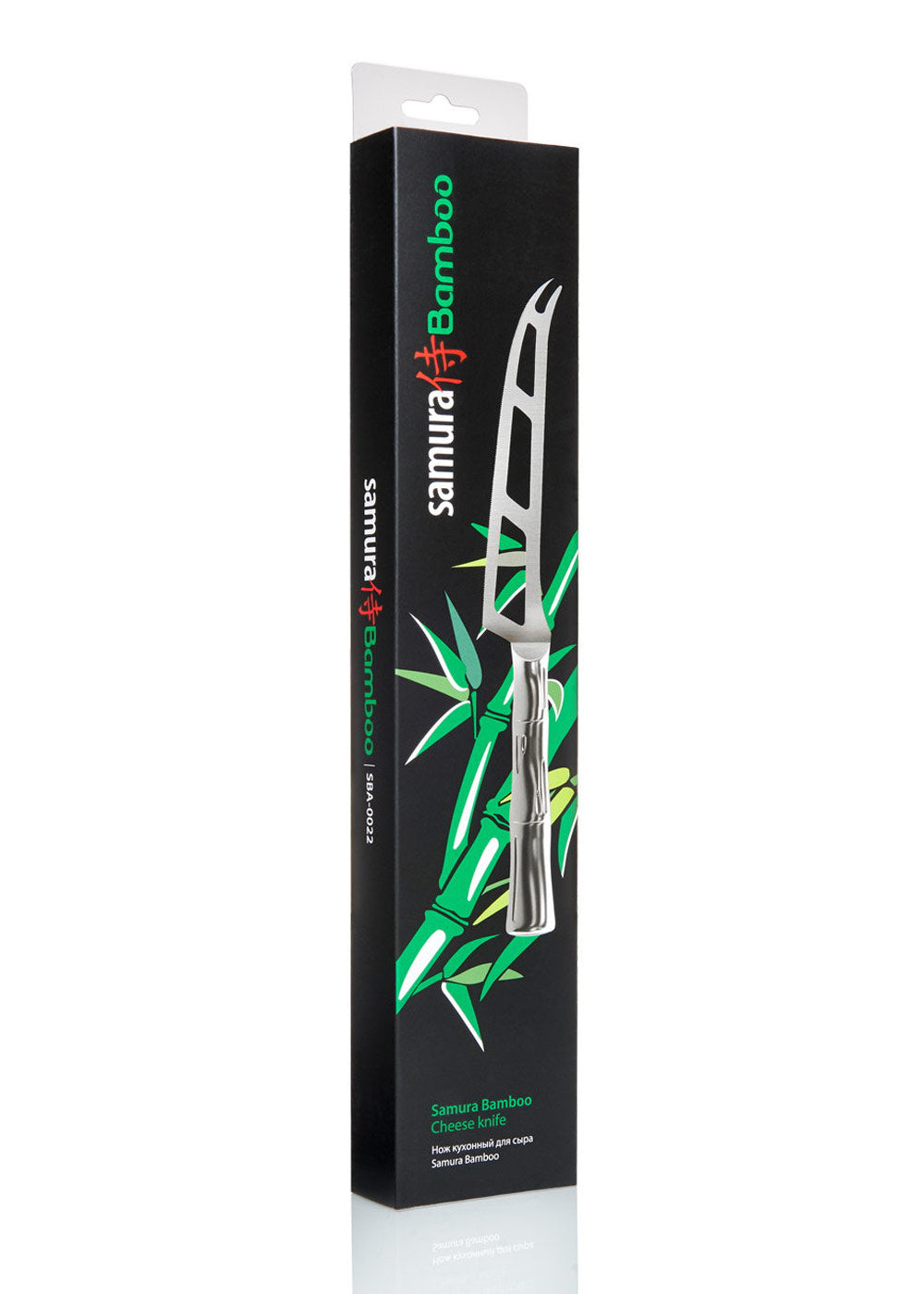 Imagen única de: Cuchillo Para Queso Samura Bamboo, 135 Mm