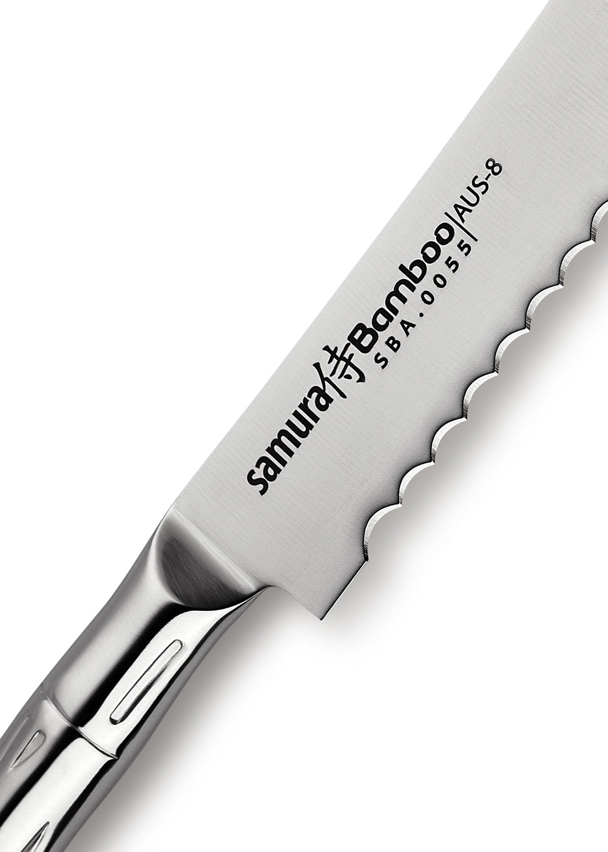 Imagen única de: Cuchillo Para Pan Samura Bamboo 200 Mm