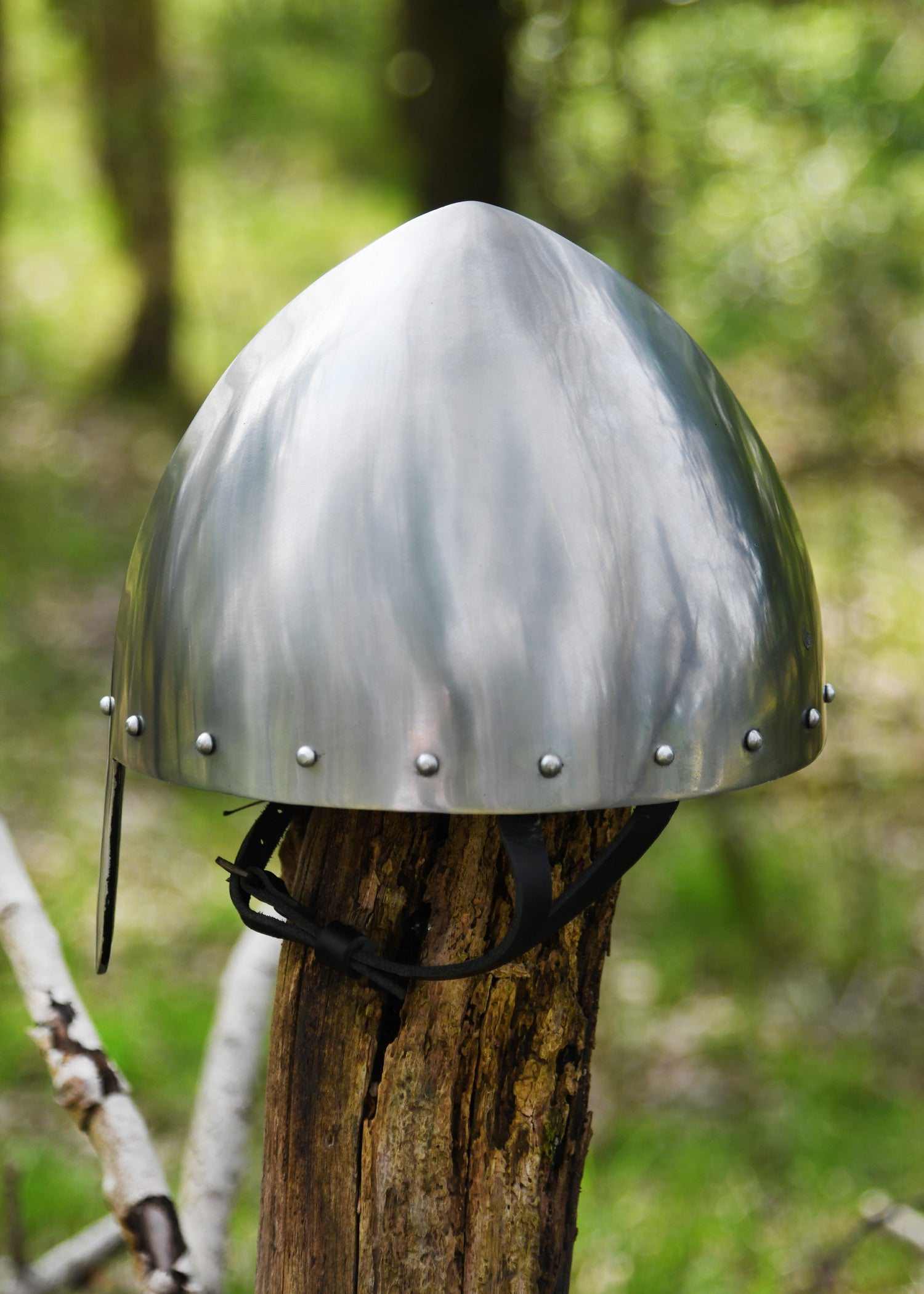 Imagen única de: Casco Nasal Cónico -Olmütz-, Acero 2 Mm