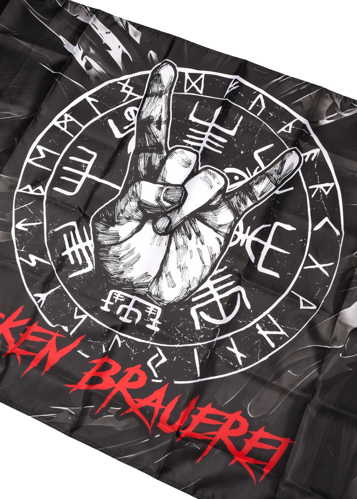 Imagen única de: Bandera De La Cervecería Wacken Vegvisir, 90 X 150 Cm