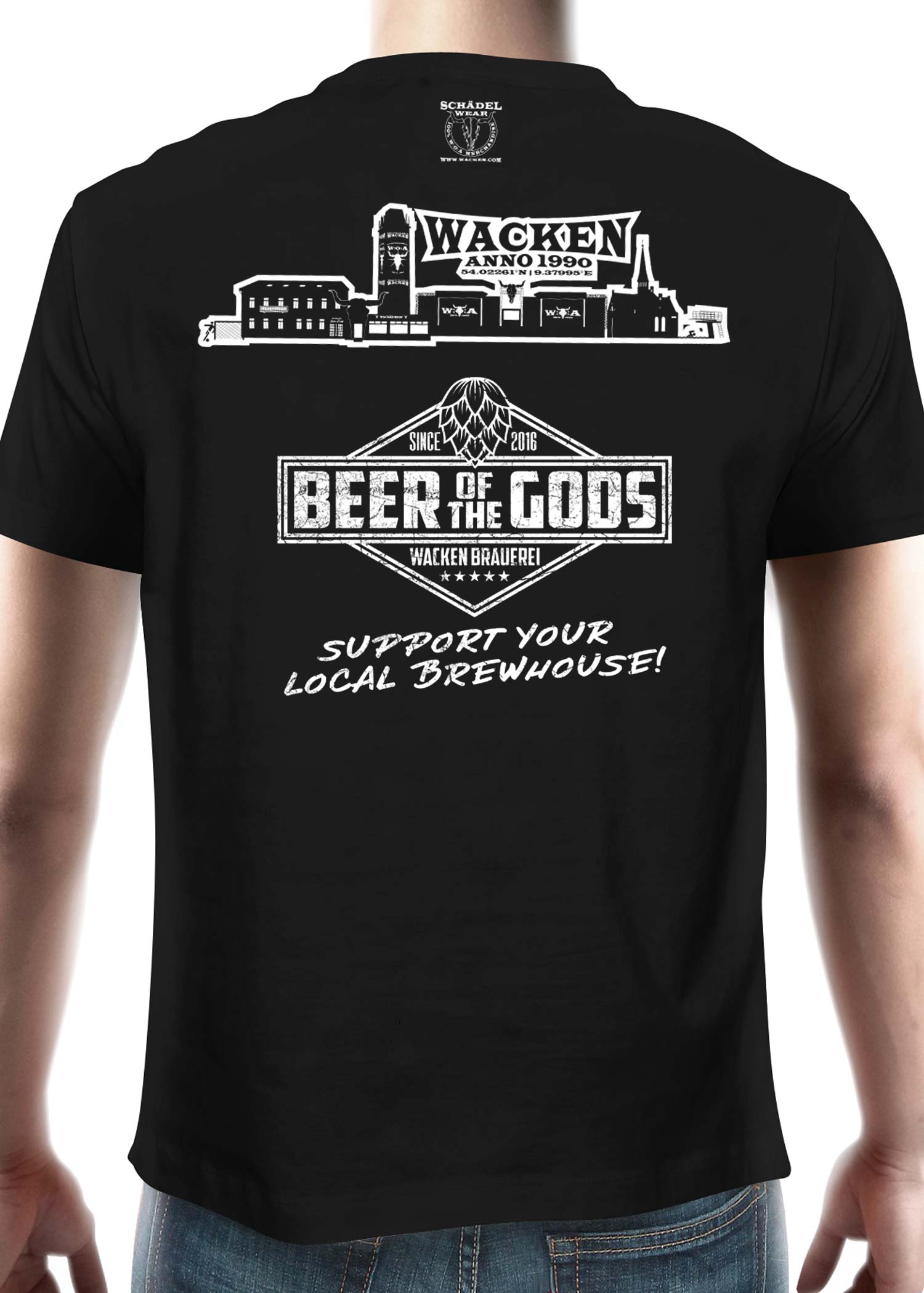 Imagen única de: Wackenkind - Apoye Su Cervecería Local, Camiseta