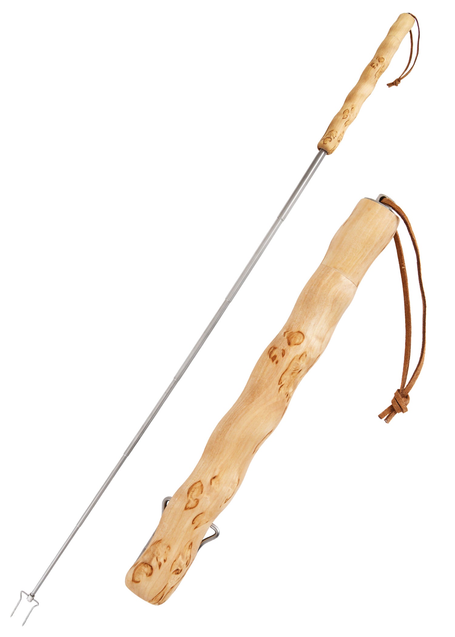 Imagen única de: Pincho Para Barbacoa Telescópico 110 Cm, Wood Jewel