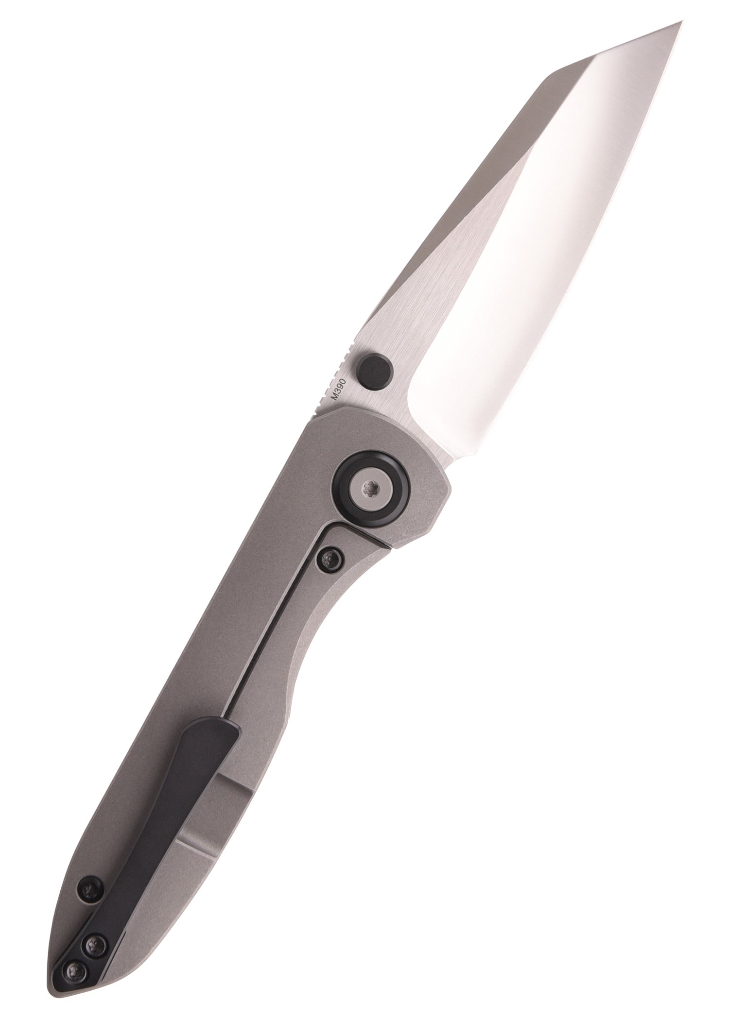 Imagen única de: Navaja De Bolsillo Allie-p, Titanio, Acabado Satinado, Wehr Knives