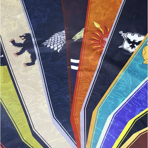 Estandartes de las Casas de Juego de Tronos