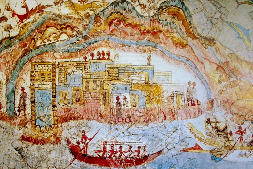 Ilustración de civilización del Bronce Final