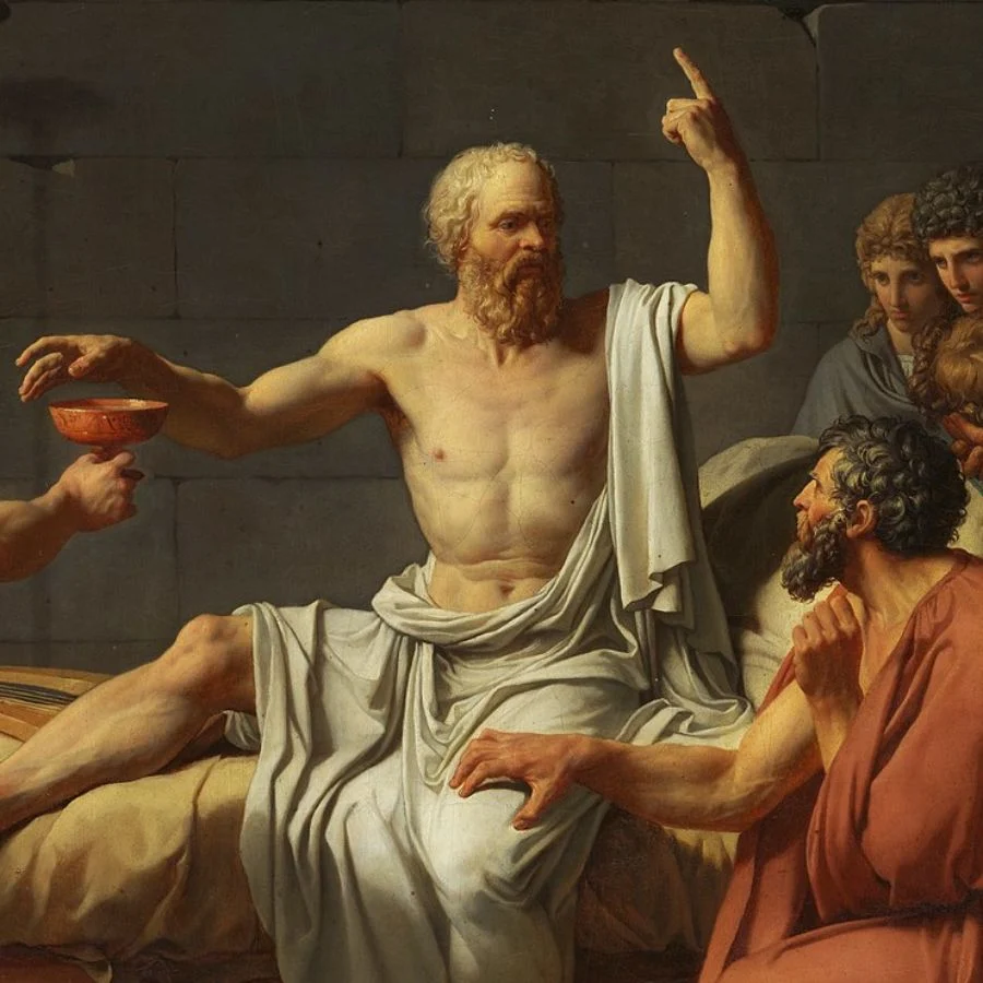 Ilustración de Sócrates