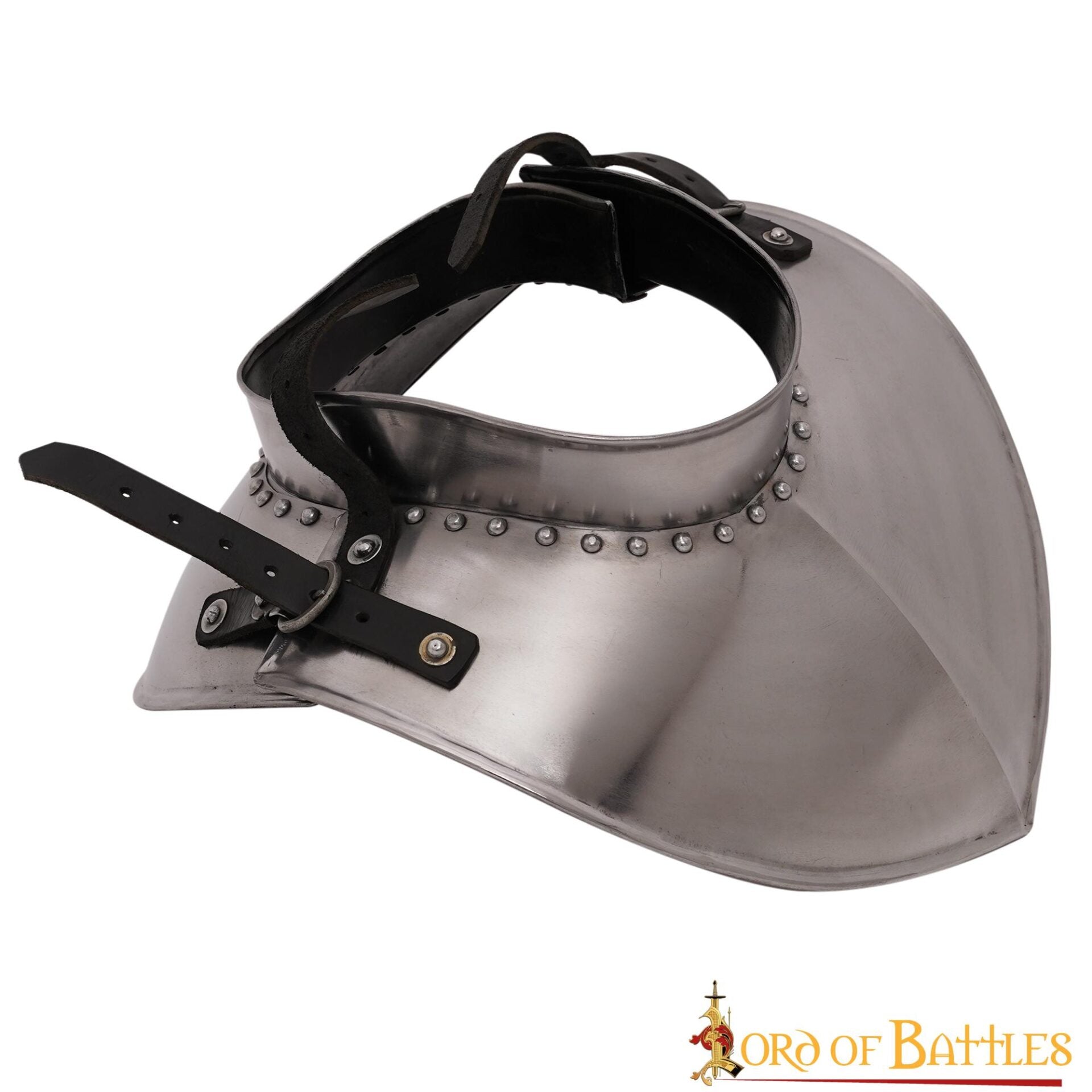 Gorguera de placa 18 gauge para caballero — Negro - imagen 18