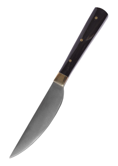 Imagen única de: Cuchillo De Comedor Con Mango De Asta, 17 Cm Con Funda