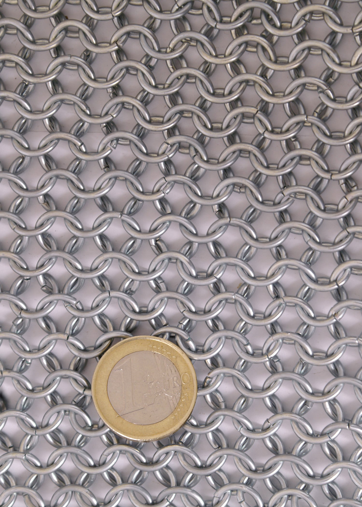Imagen única de: Cota De Malla, Sin Remachar, 9 Mm De Diámetro Interior, Galvanizada