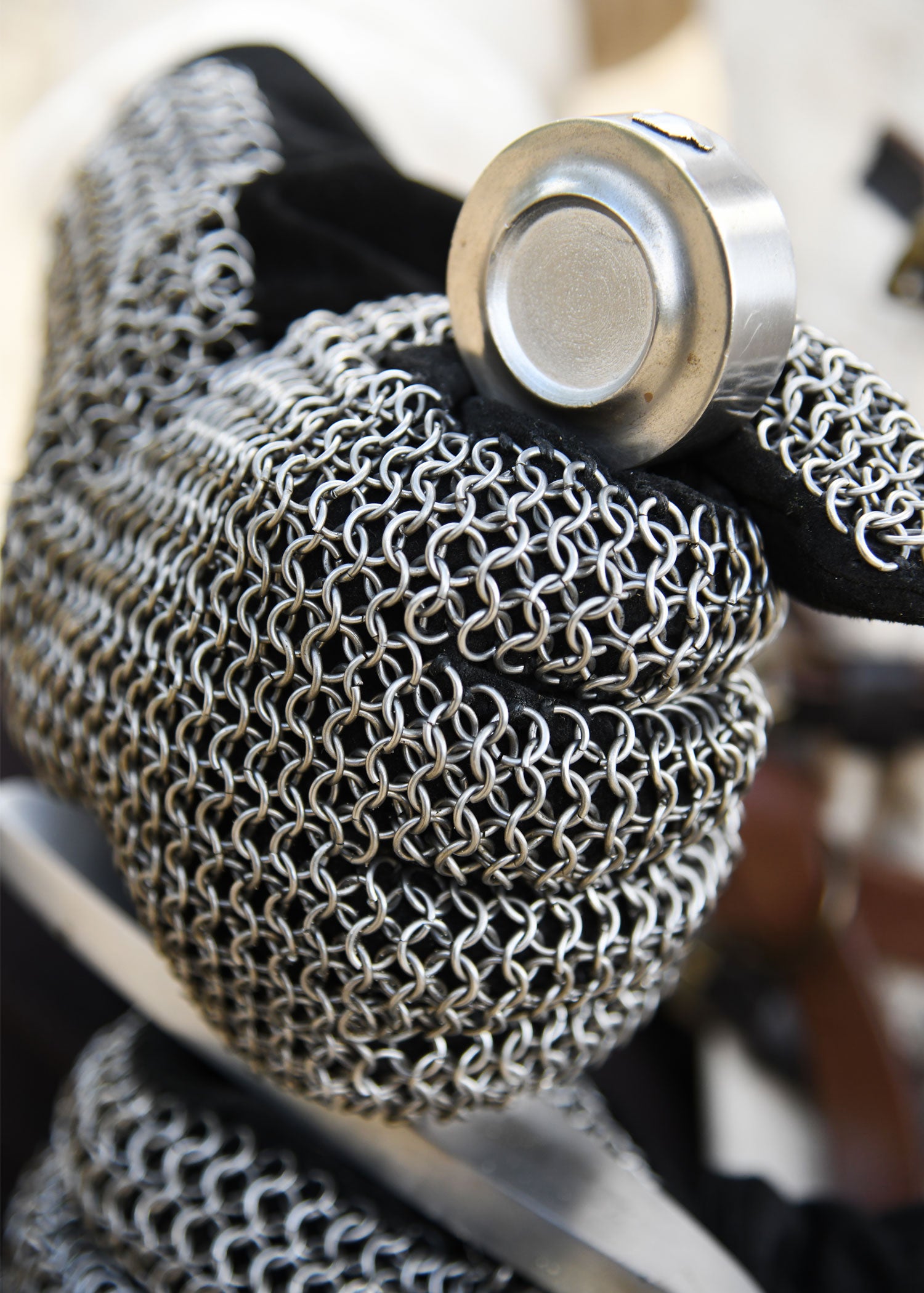 Imagen única de: Guantes De Dedo Con Malla De Cadena, Di6 Mm, Sin Tratar