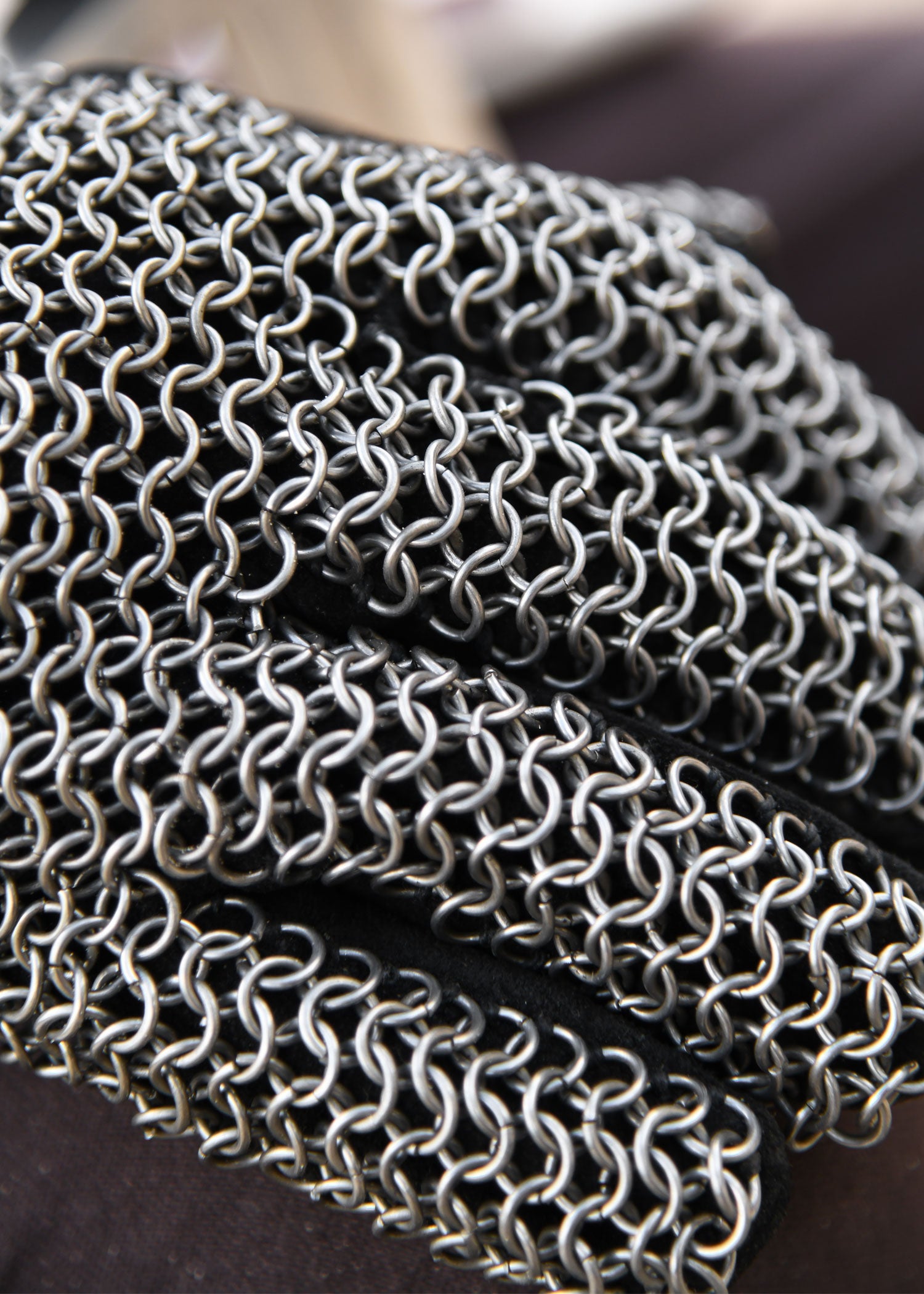 Imagen única de: Guantes De Dedo Con Malla De Cadena, Di6 Mm, Sin Tratar