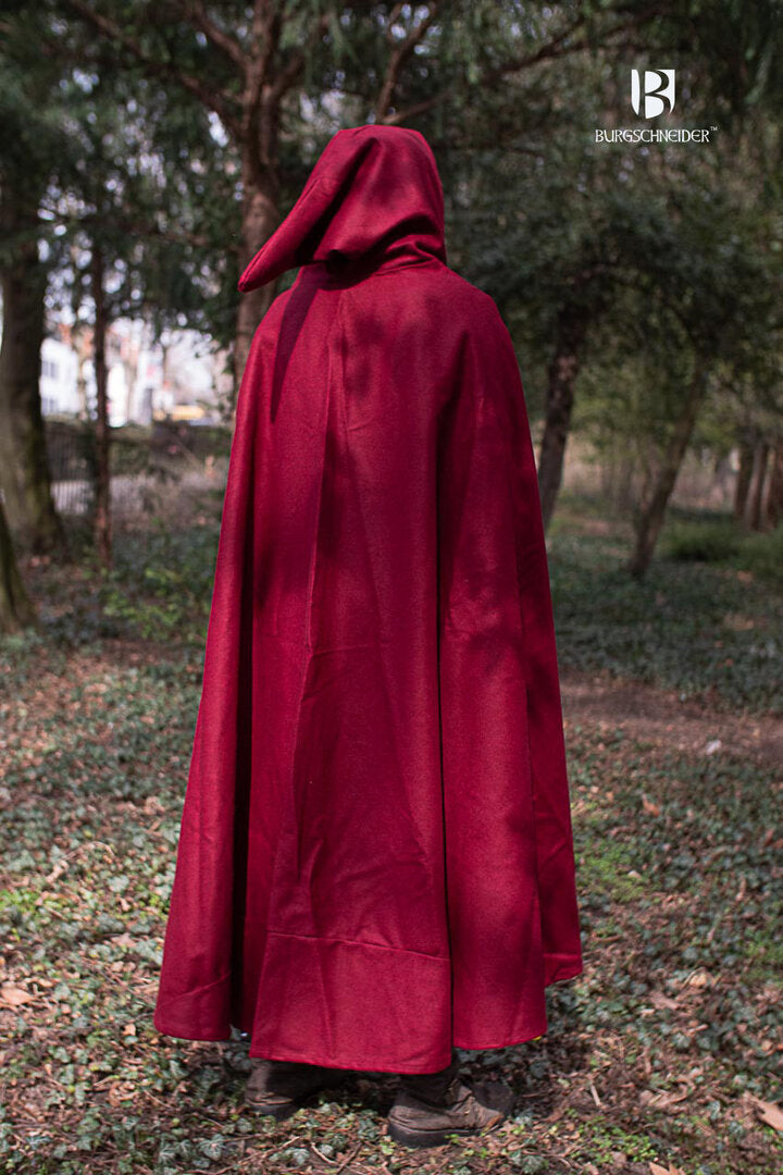 Imagen única de: Capa De Lana Con Capucha Hibernus