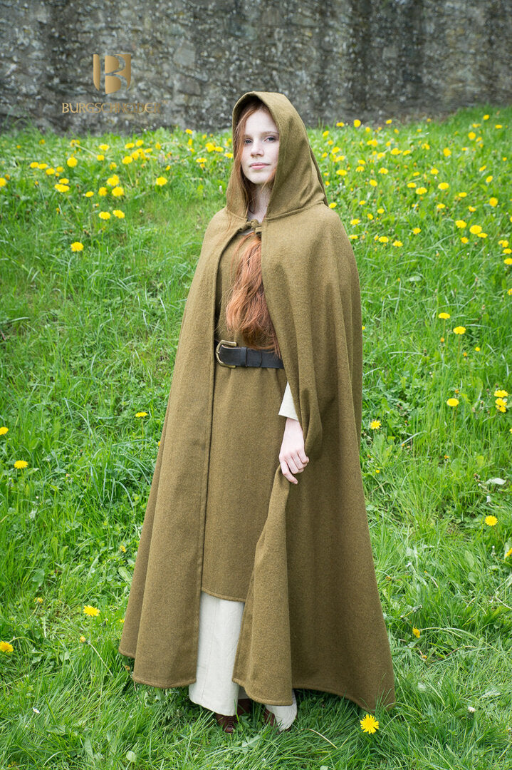 Imagen única de: Capa De Lana Con Capucha Hibernus