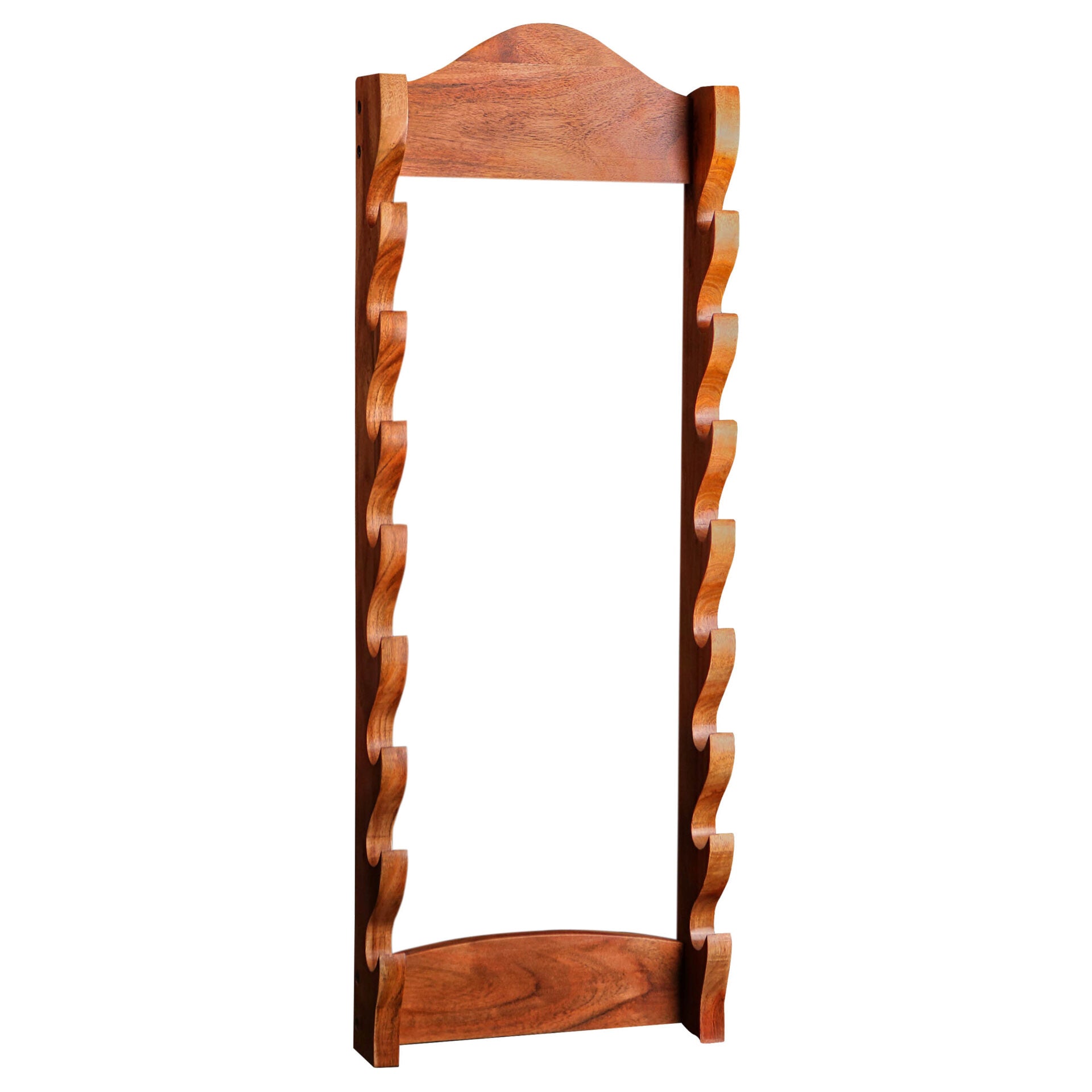 Soporte mural de madera maciza para espadas y hachas - imagen 12