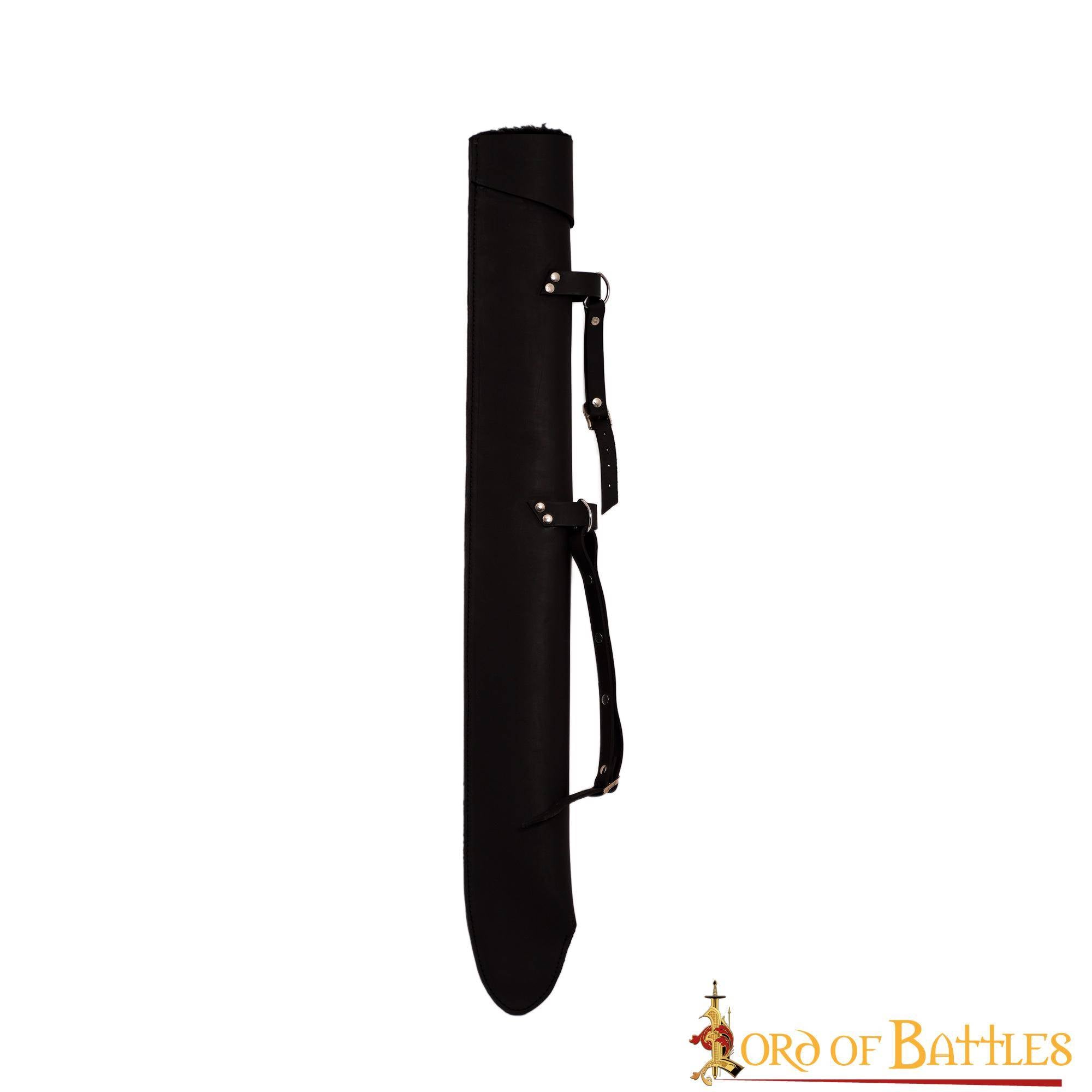 Vaina de cuero forrada con pelo sintético para espada (88 cm) - imagen 6