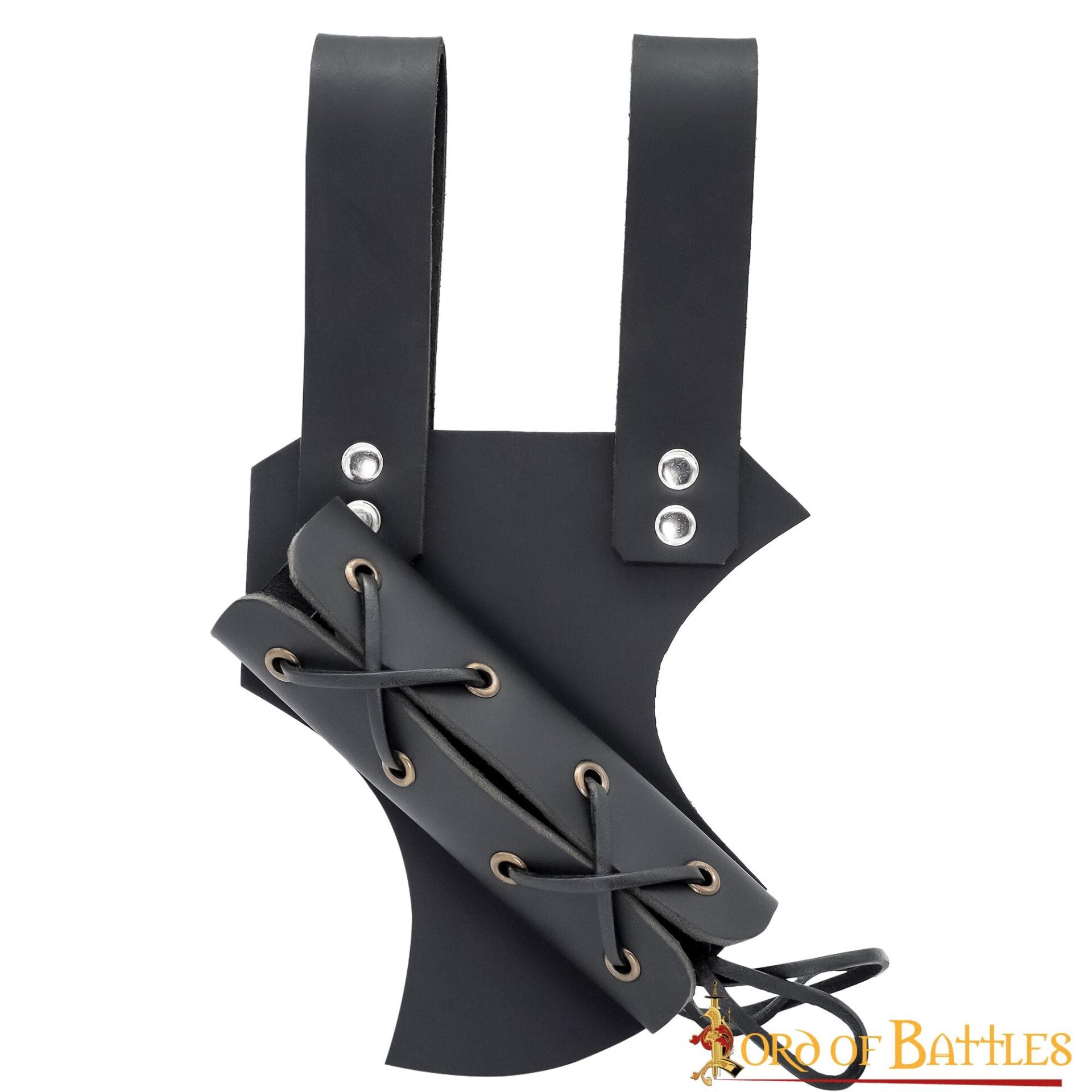 Portaespada de cuero ajustable 3 mm con funda entrelazada para cinturón - imagen 15