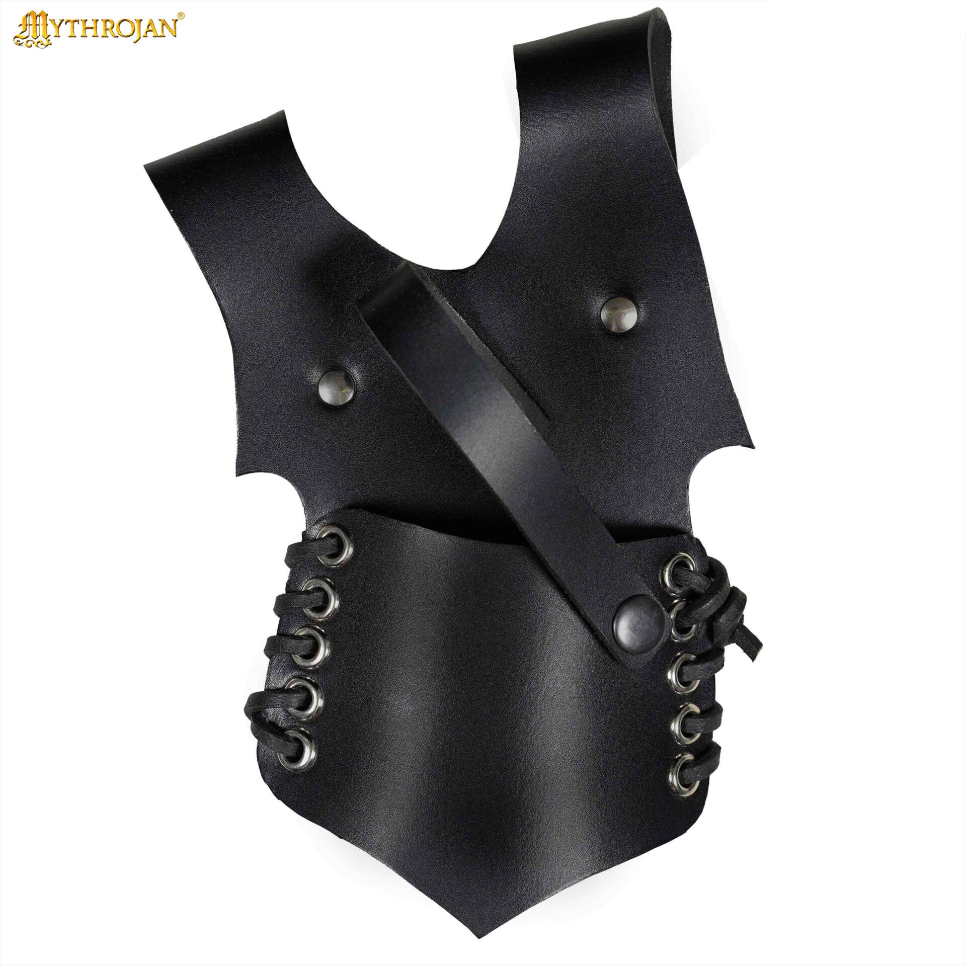 Imagen única de: Rana Mythrojan "ranger", Ideal para Guerrero Caballero Ranger Sca Larp, Mano Izquierda
