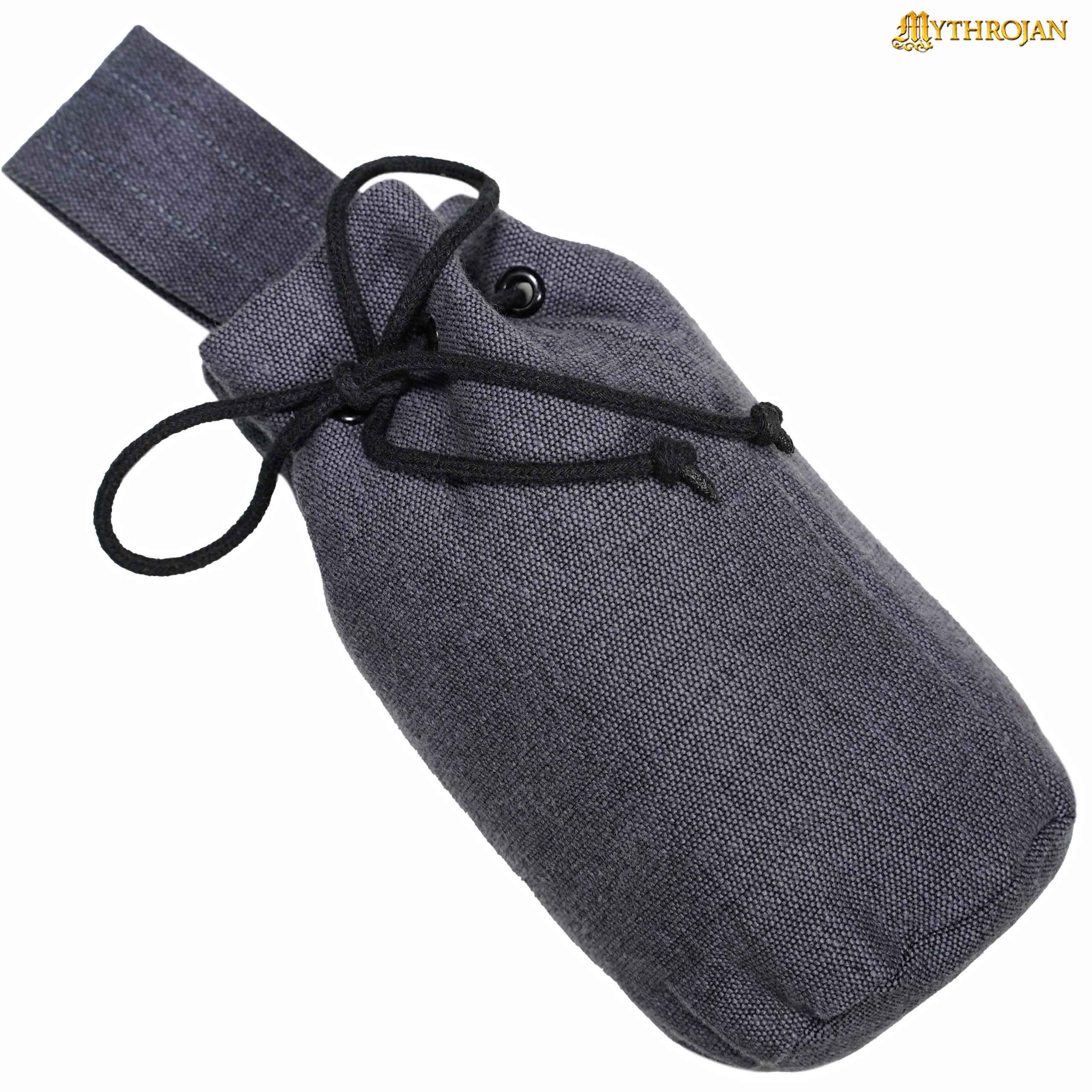 Bolsa de cinturón medieval con cordón (lona de algodón o 70% lana) - imagen 17
