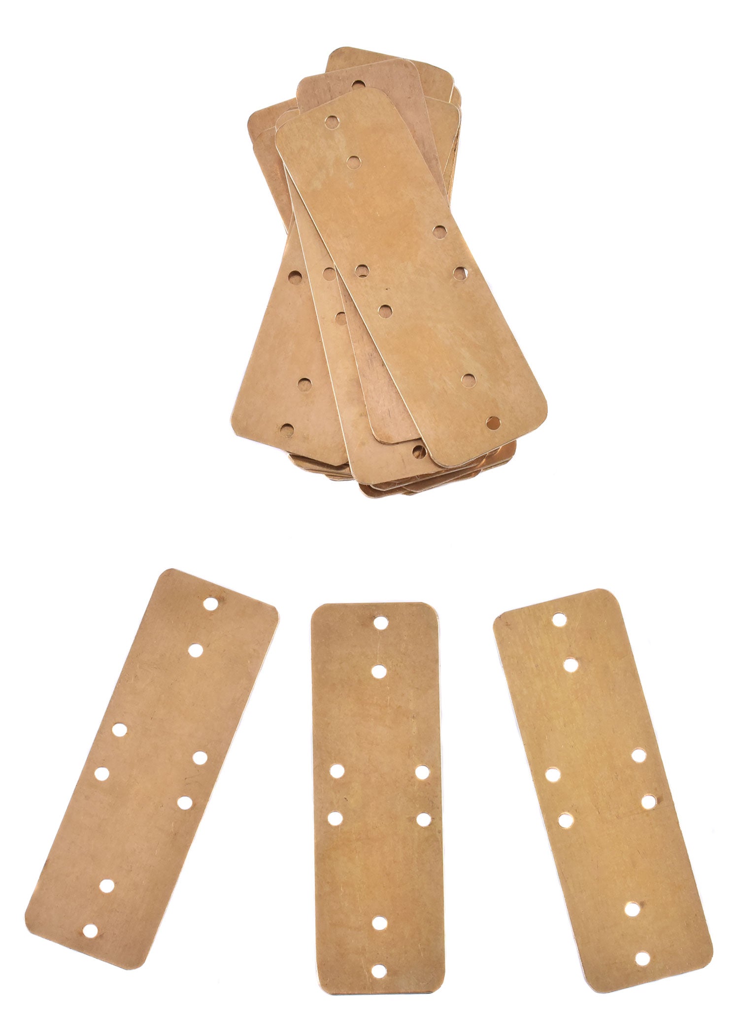 Imagen única de: Básculas De Latón Para Slat Armor 90 Mm X 30 Mm (Paquete De 25)