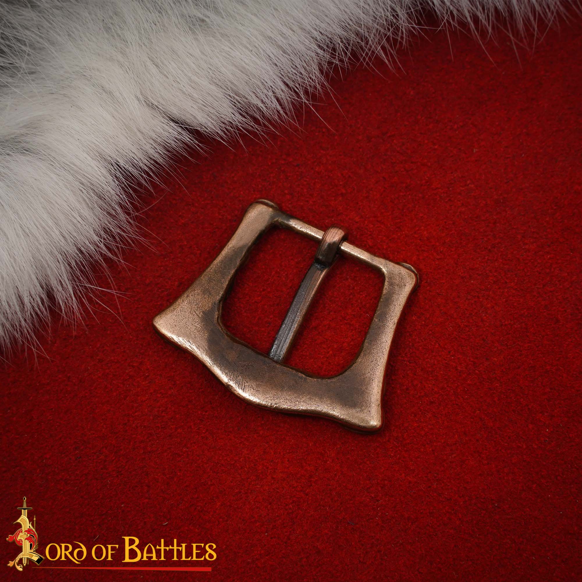 Hebilla de bronce con nudo celta (fundición a la cera perdida) - imagen 8