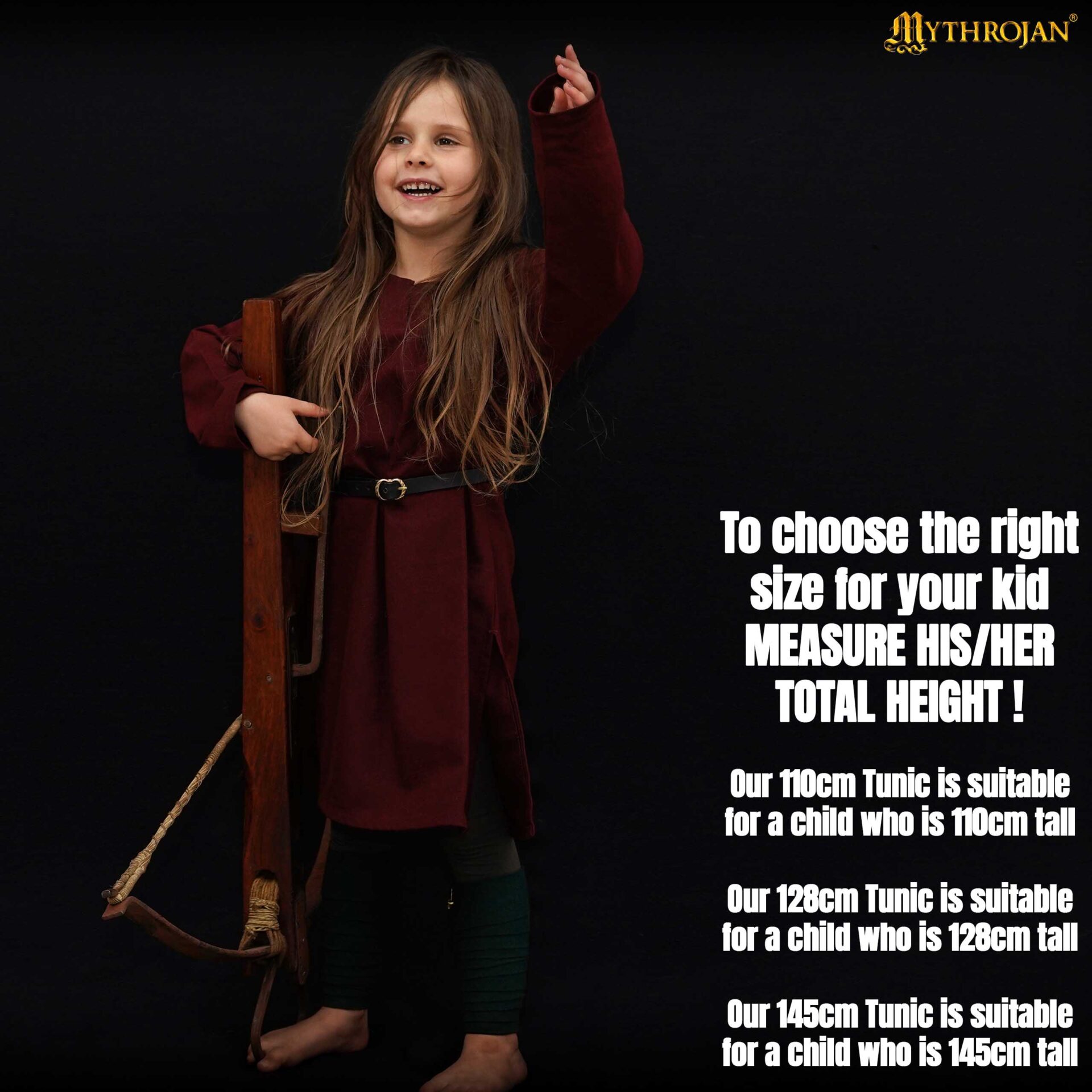 Túnica vikinga de algodón — Camisa renacentista nórdica - imagen 18