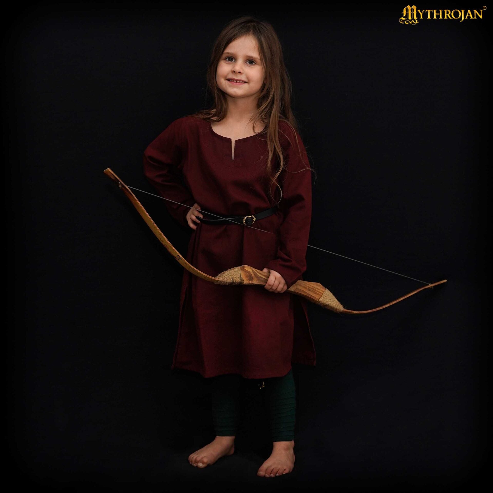 Túnica vikinga de algodón — Camisa renacentista nórdica - imagen 20
