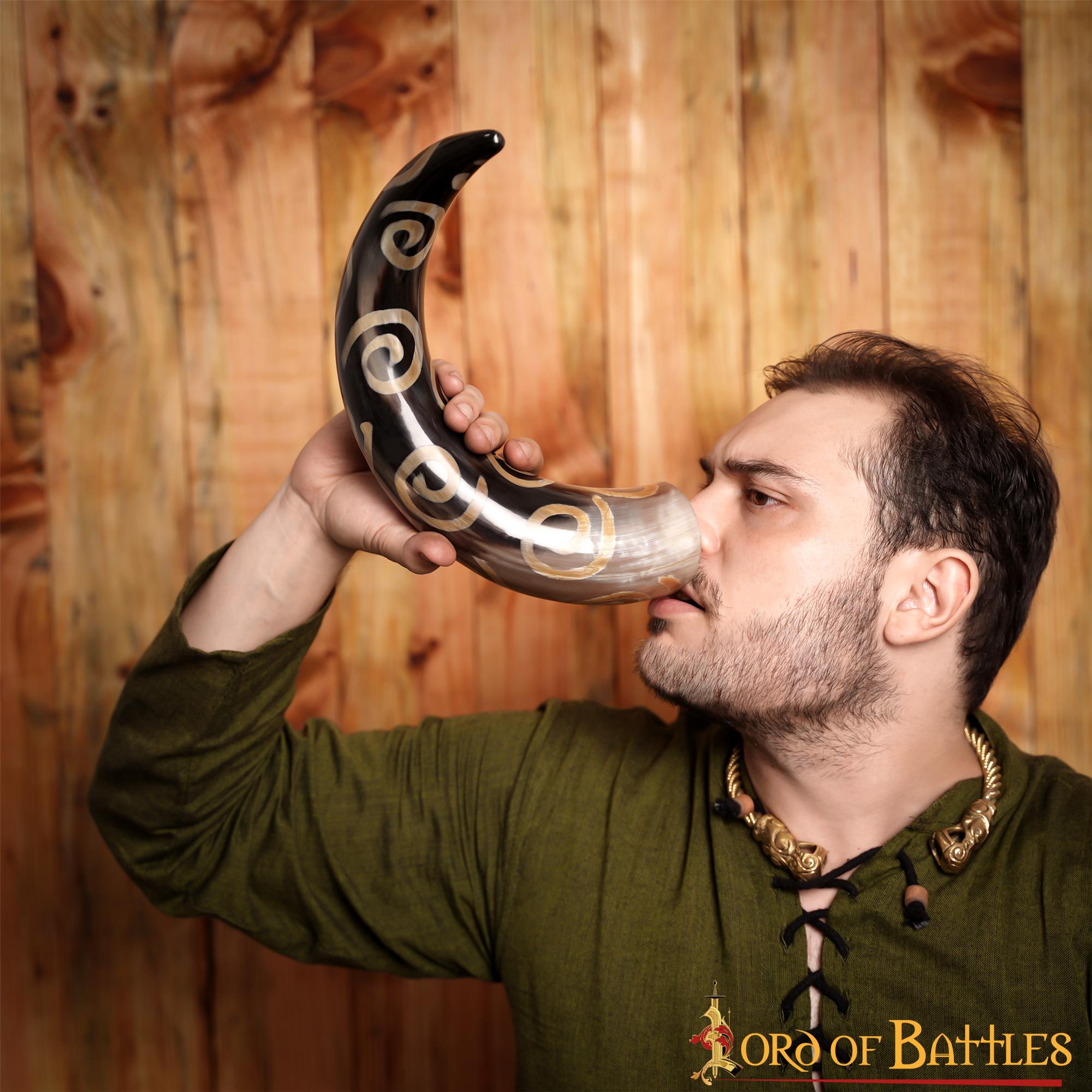 Cuerno vikingo de buey ml - imagen 17