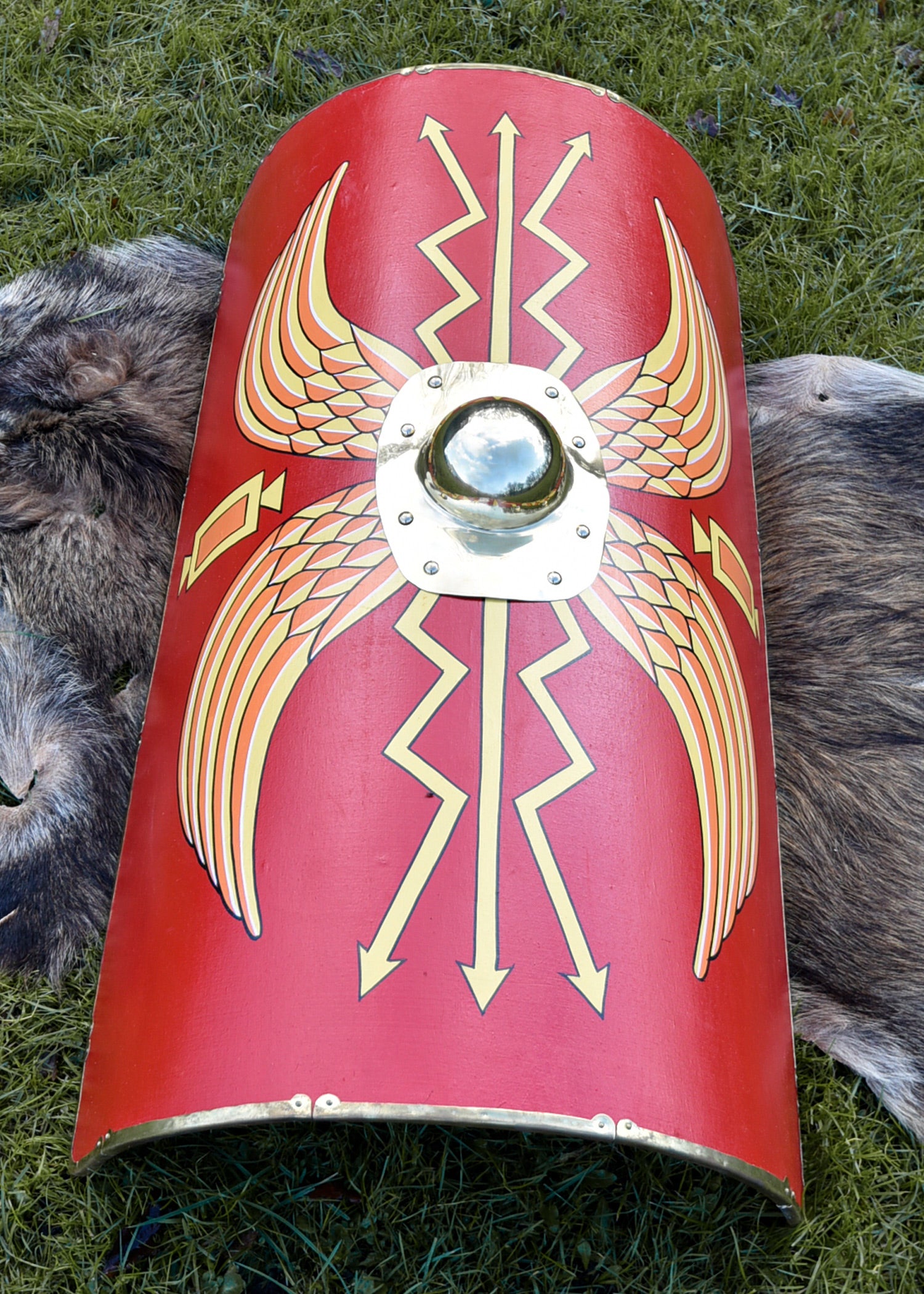 Imagen única de: Scutum De Los Legionarios Romanos, Escudo Romano