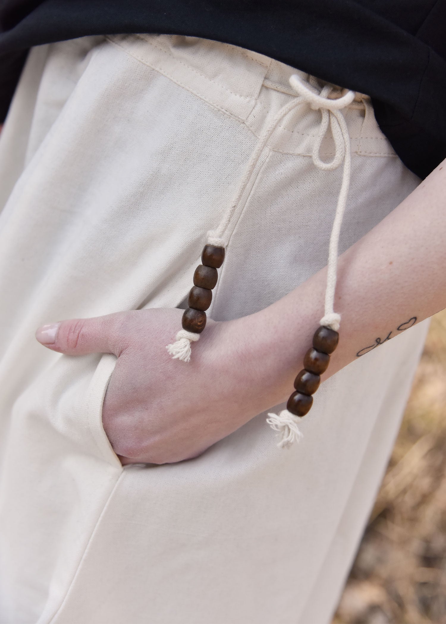 Imagen única de: Falda Medieval Con Vuelo, Natural
