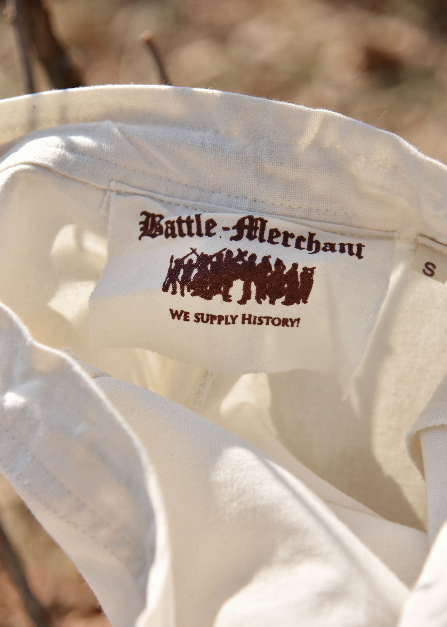 Imagen única de: Falda Medieval Con Vuelo, Natural