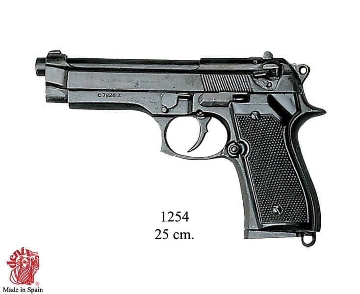 Imagen única de: Pistola Beretta 92 F 9 Mm Réplica No Funcional 1254