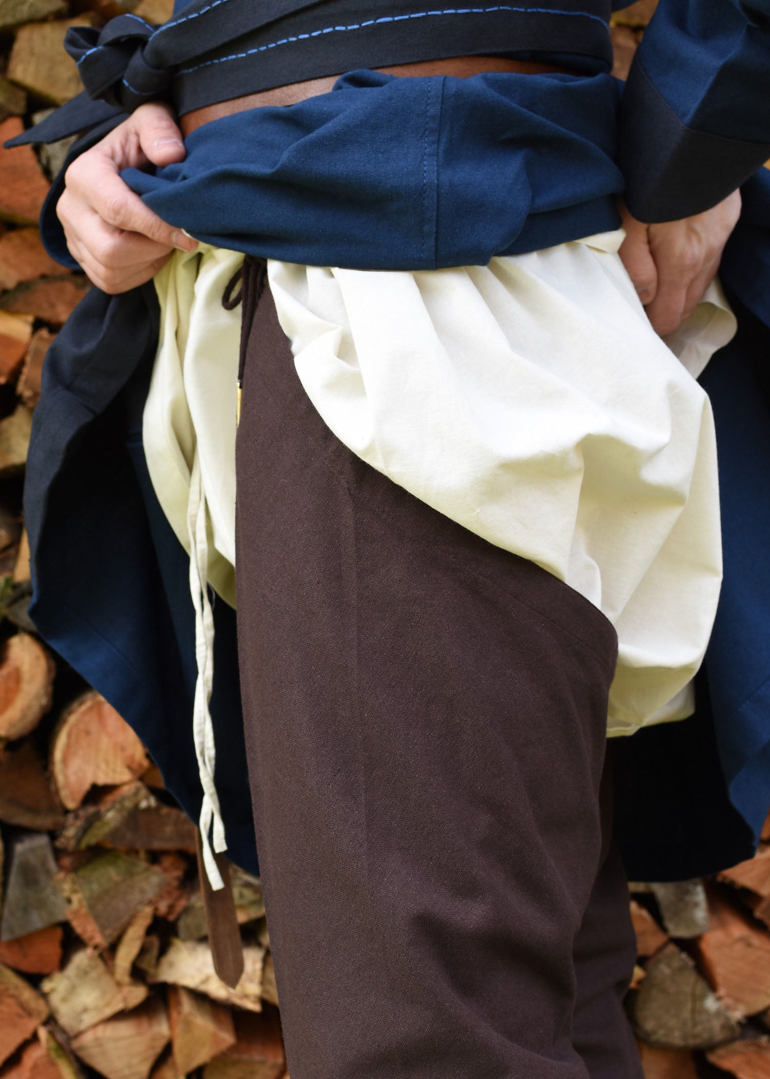 Pantalones Bruche Johann, Natural - Tienda Medieval.