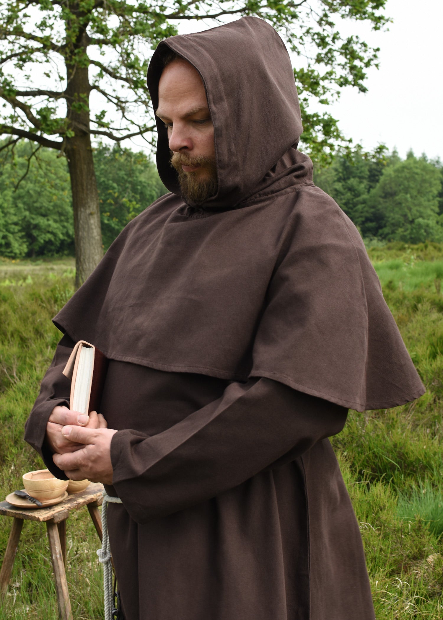 Imagen única de: Hábito Monje Benedicto, Marrón