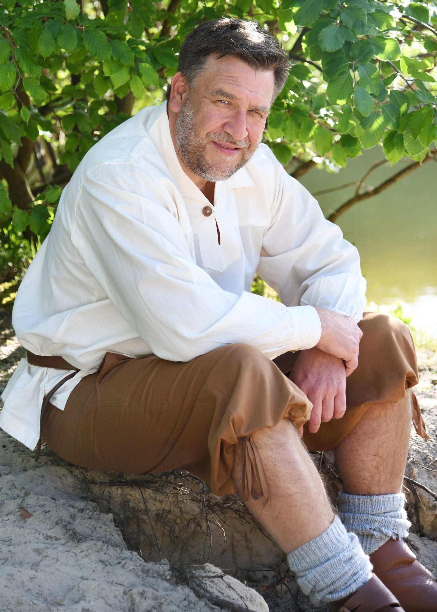 Imagen única de: Pantalones Jonte, Beige Marrón