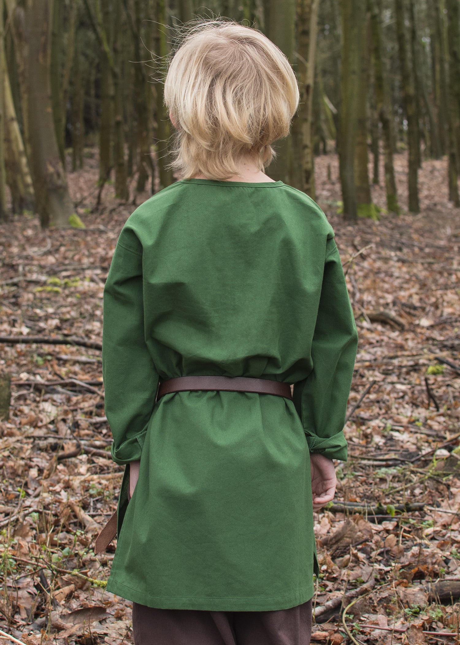 Imagen única de: Túnica Medieval Infantil Arn, Verde