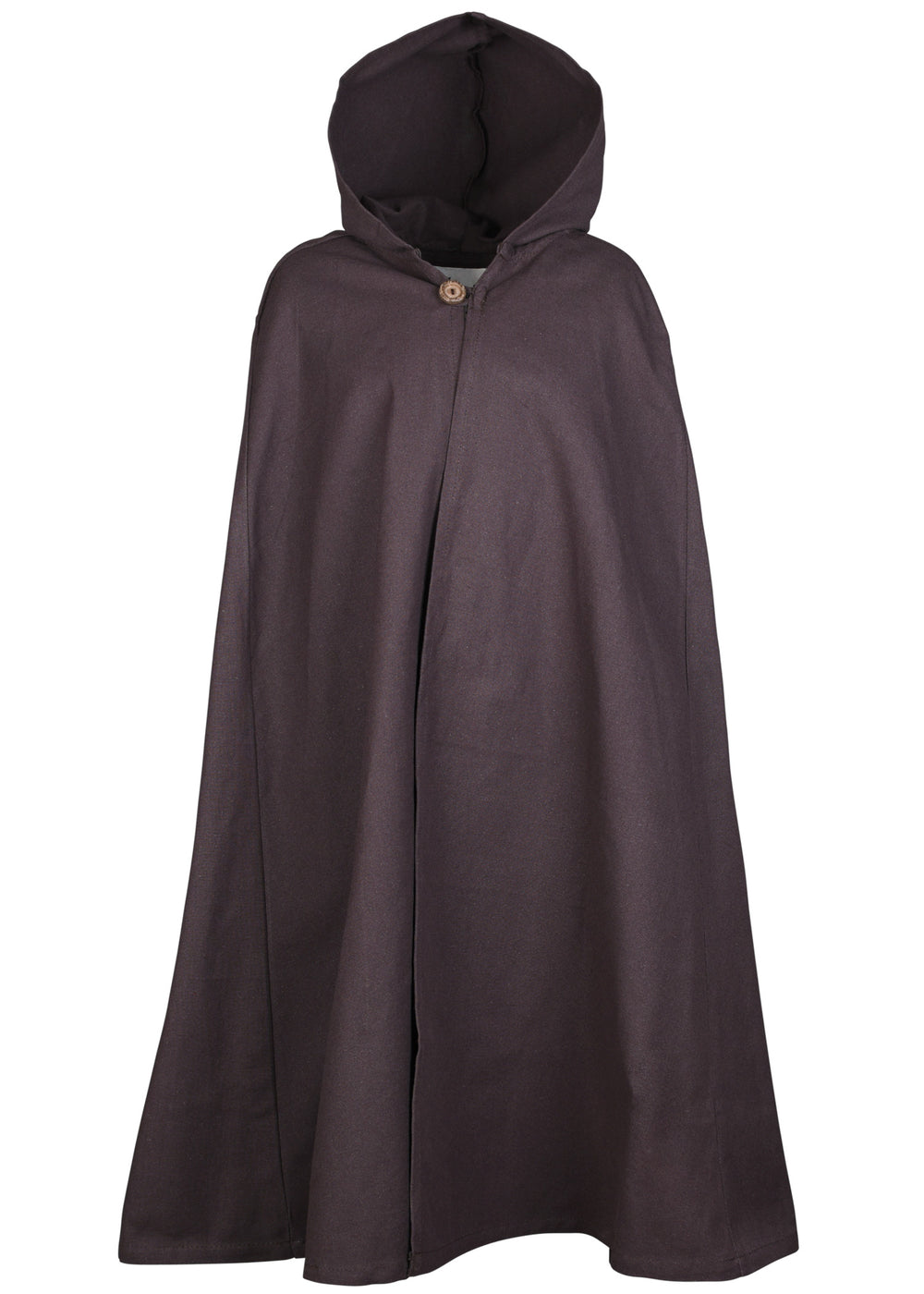 Manto Medieval Infantil Paul Marrón con Capucha - Complemento Medieval