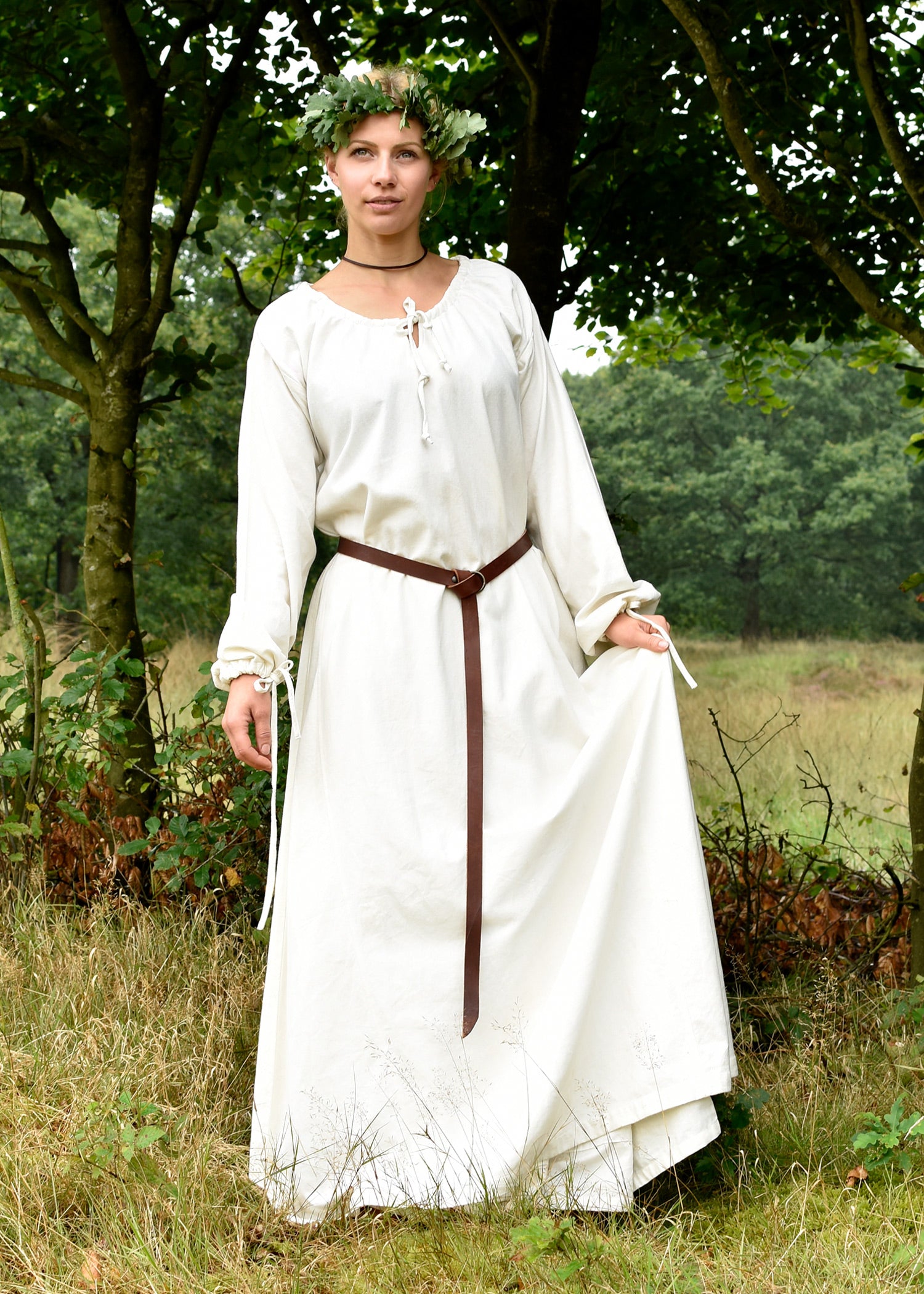 Imagen única de: Vestido Medieval, Enagua Ana, Natural.