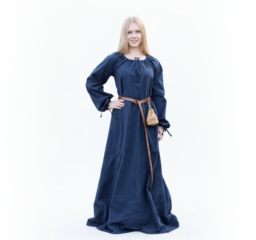 Imagen única de: Vestido Medieval, Vestido Interior Ana, Azul