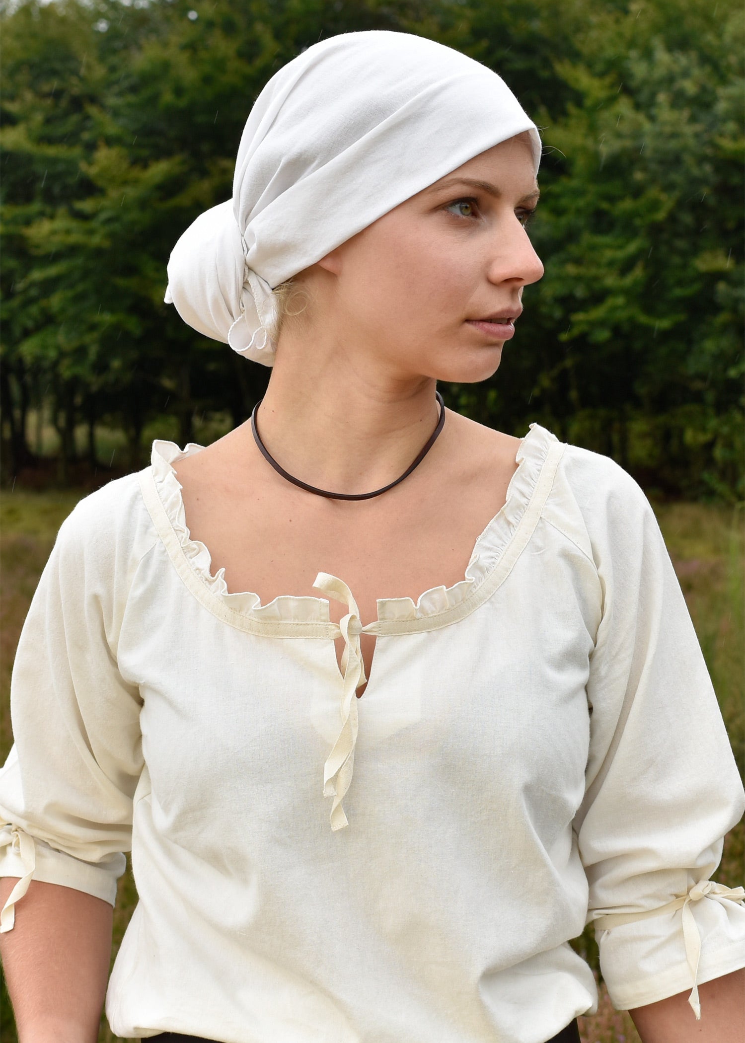 Imagen única de: Banderín Medieval, Pañuelo En La Cabeza, Natural