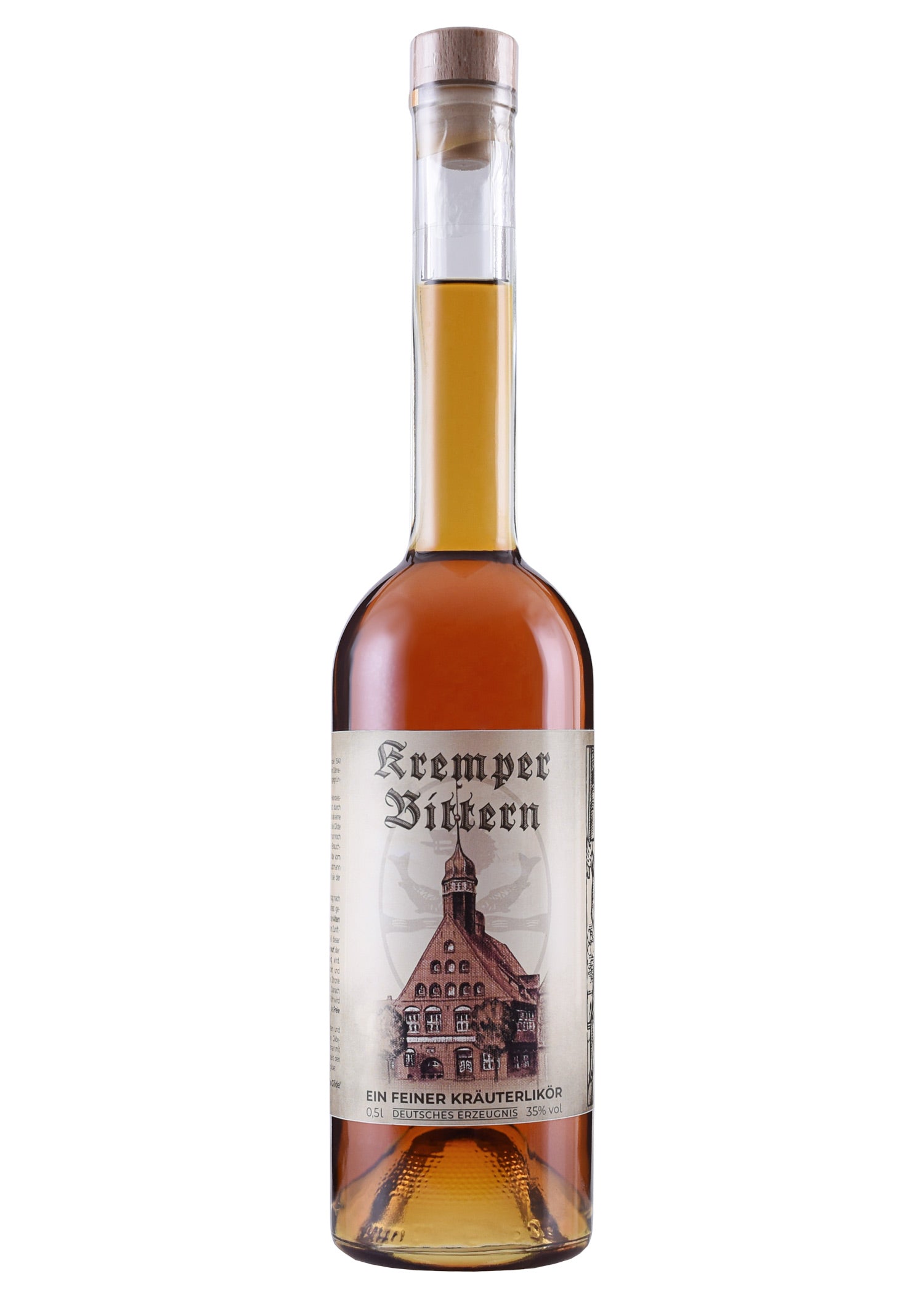 Imagen única de: Amargo Kremper, Amargo De Hierbas, 35% Vol. Alk., Botella De 0,5 L - Aguardientes Holstein