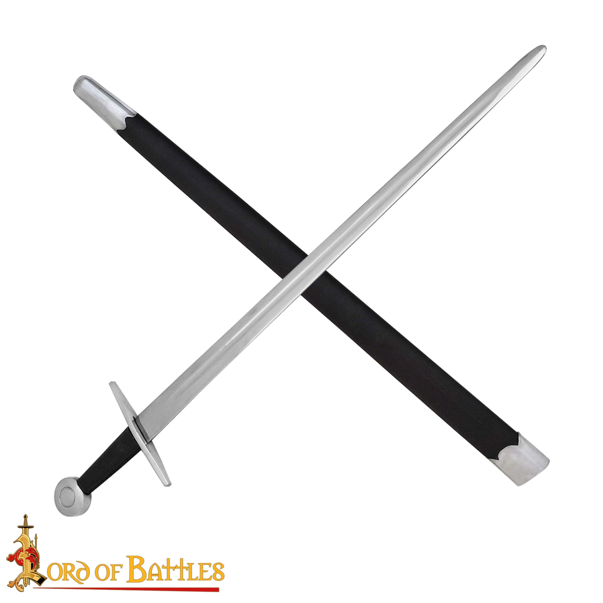 Imagen única de: Espada Vikinga Forjada a Mano con Vaina - Acero Templado Sin Filo 95 cm