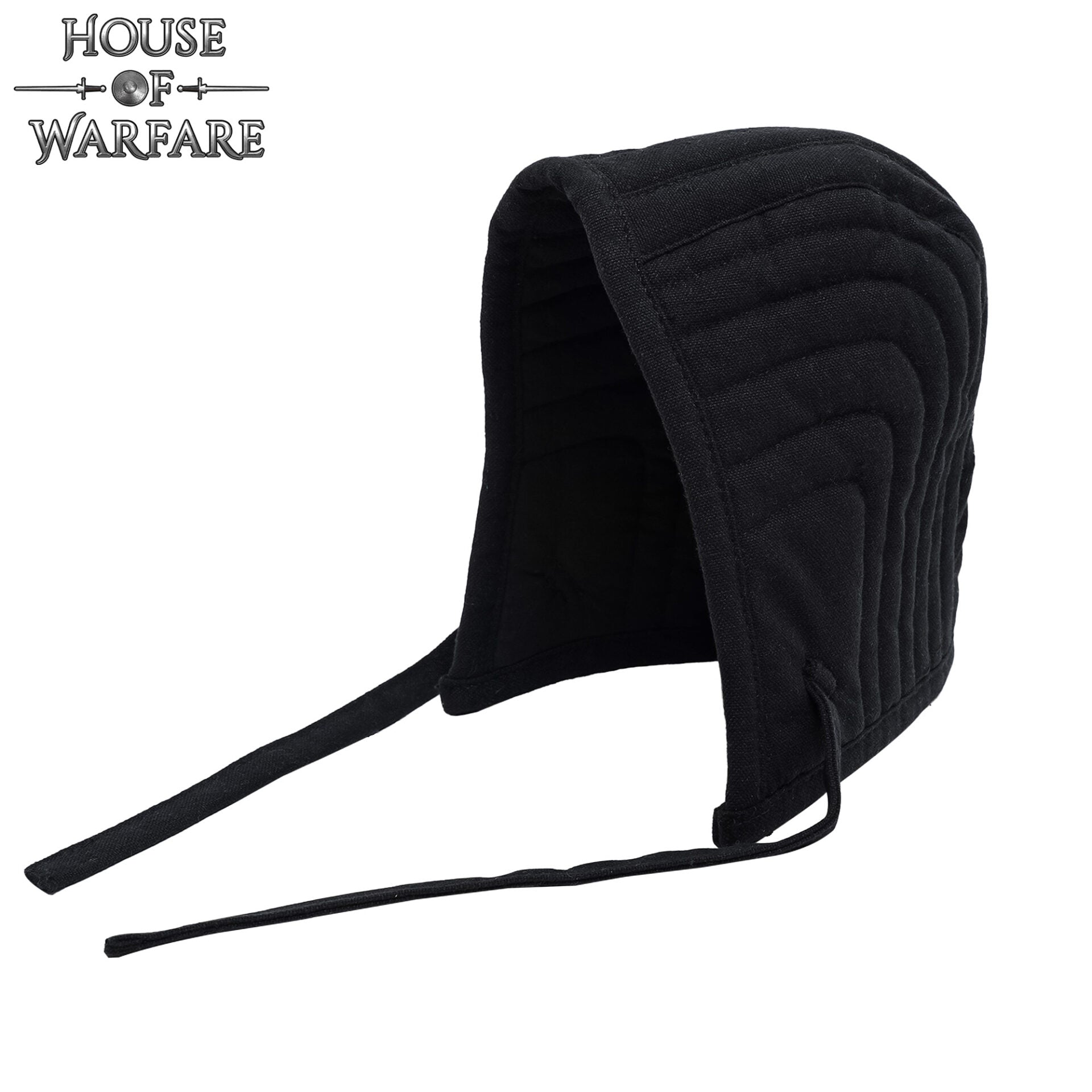 Imagen única de: Gorro acolchado medieval de doble capa para casco